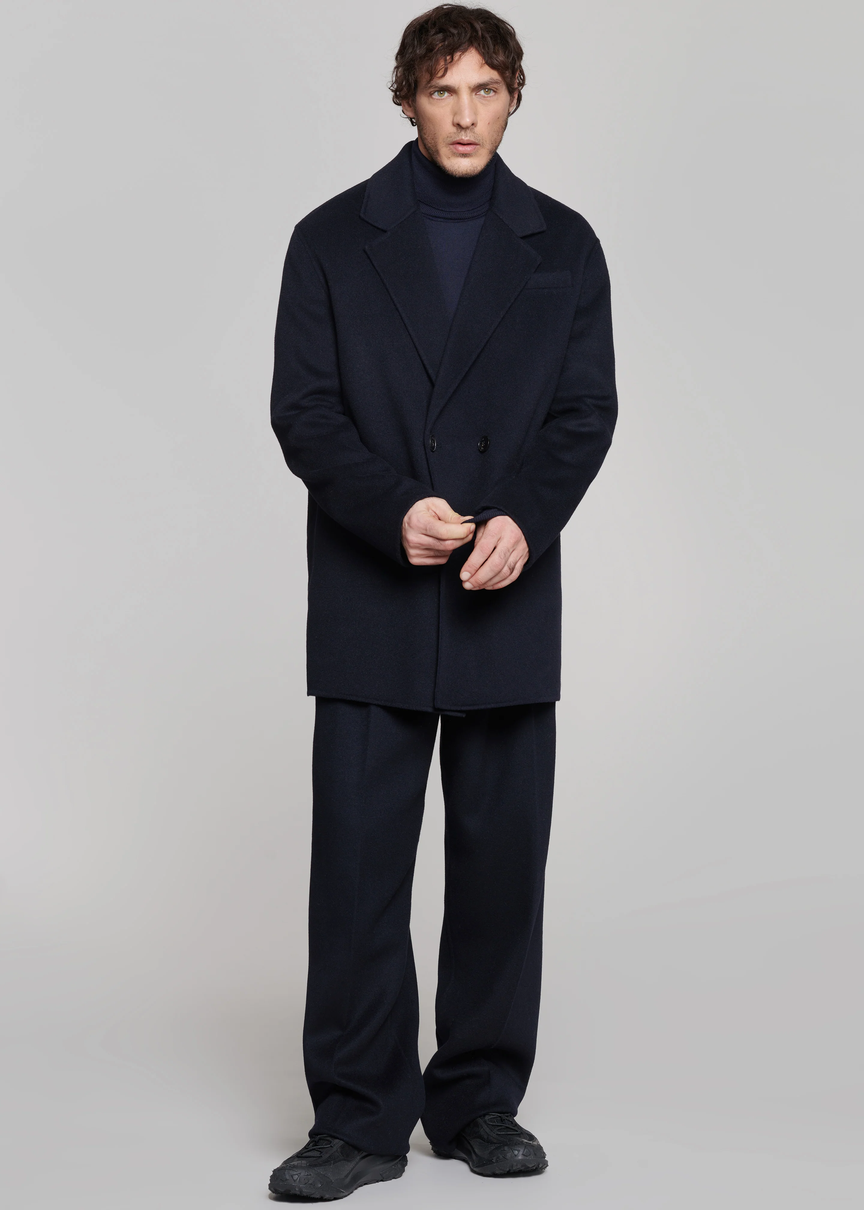 Beo Wool Suit Pants - Navy - Image 6