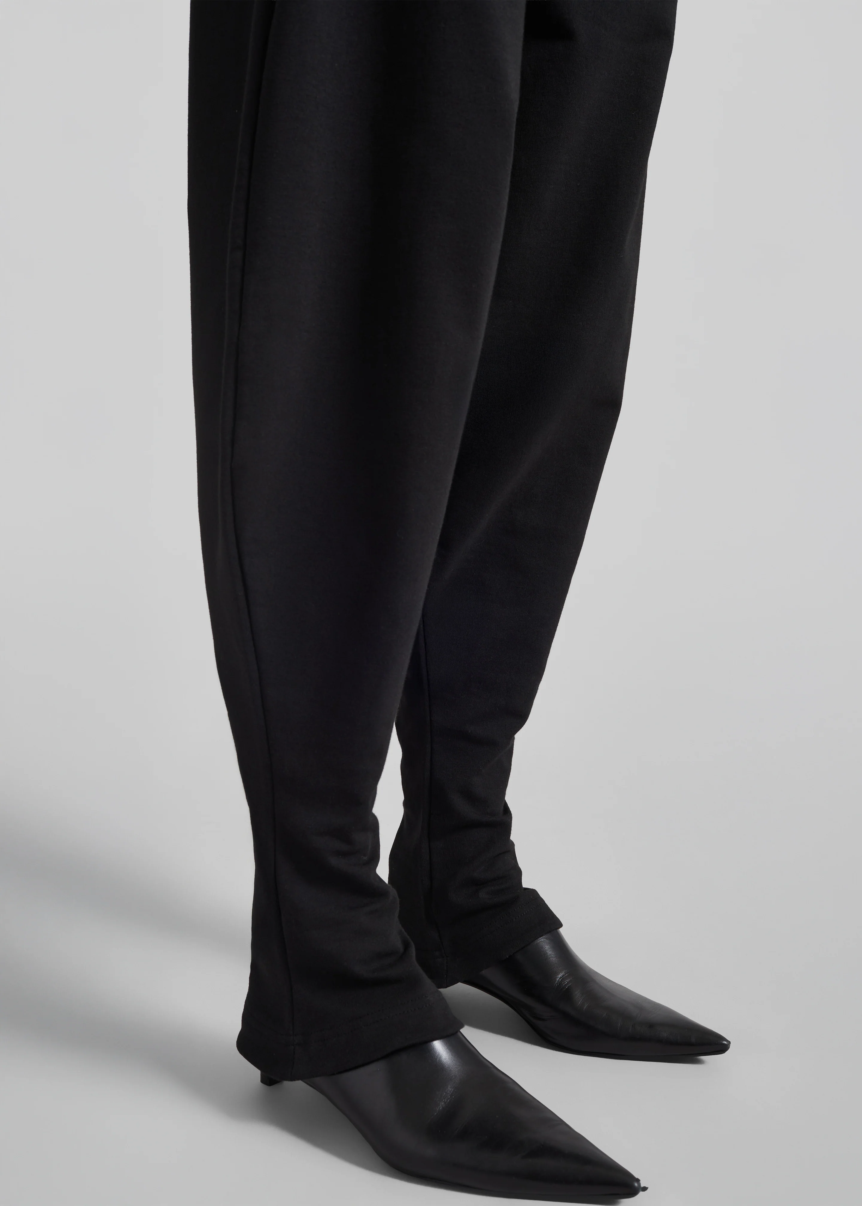 Bercy Curved Jersey Joggers - Black - Image 4