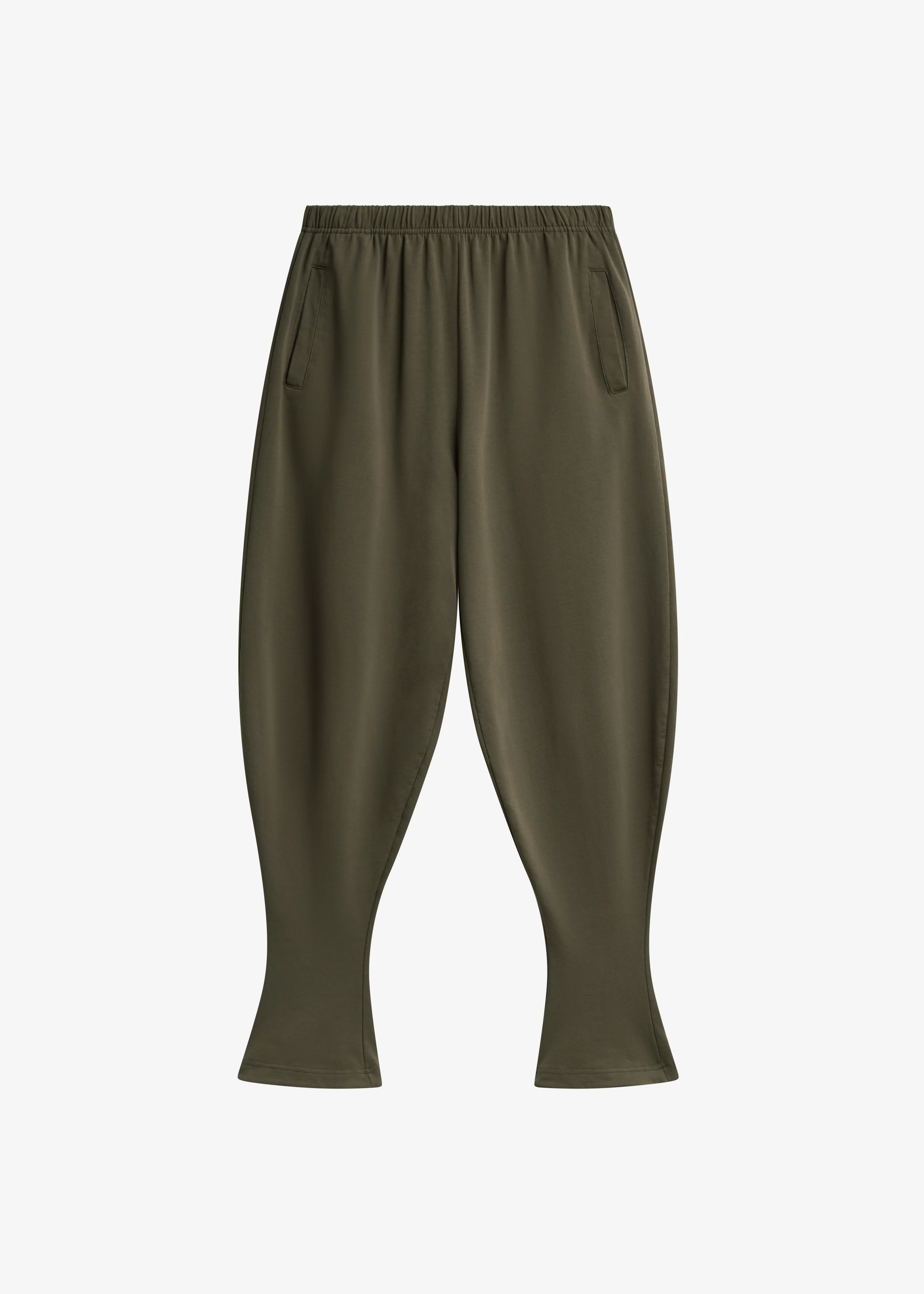 Bercy Curved Jersey Joggers - Olive - Image 5