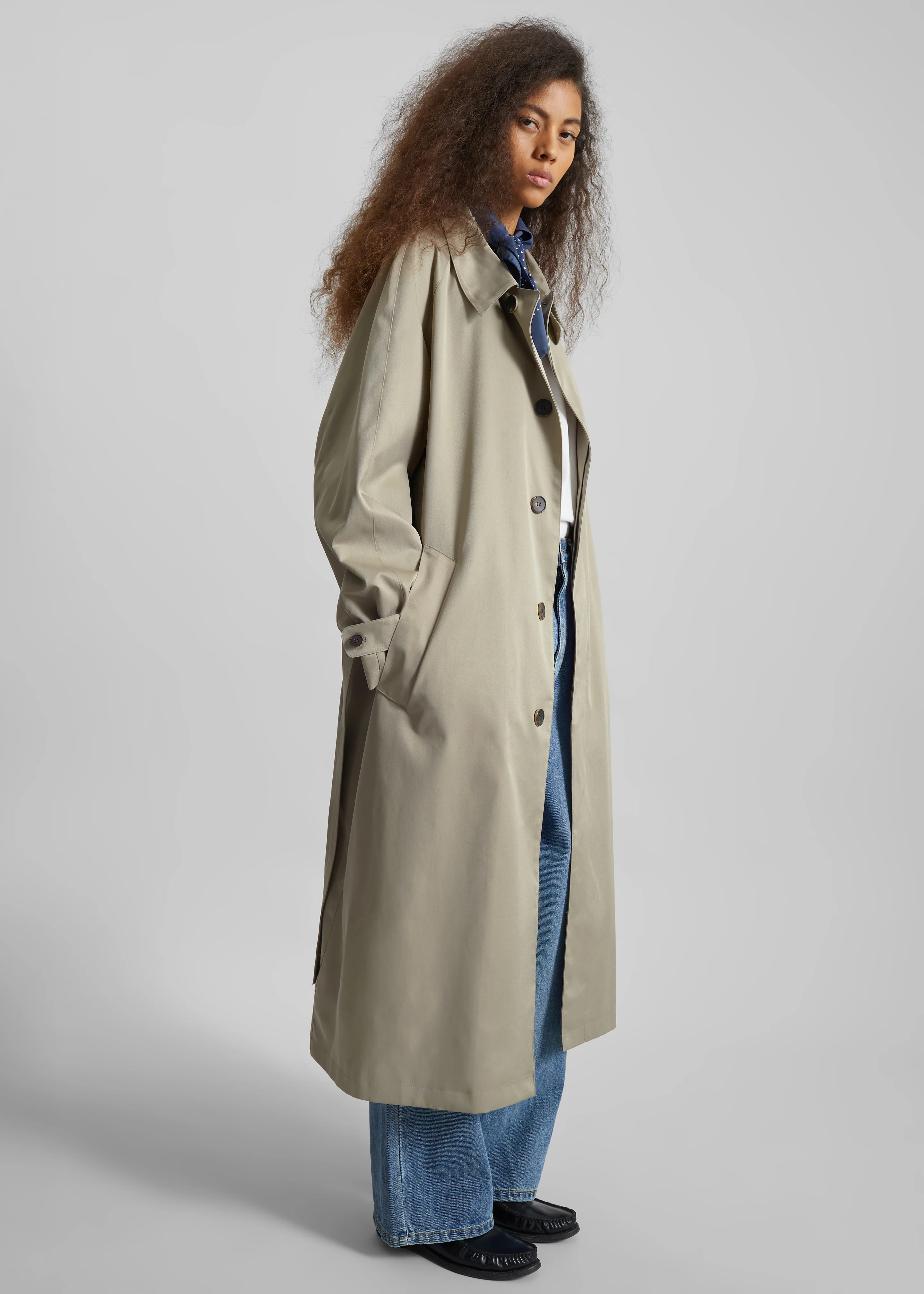 Berlare Trench Coat - Beige - Image 4