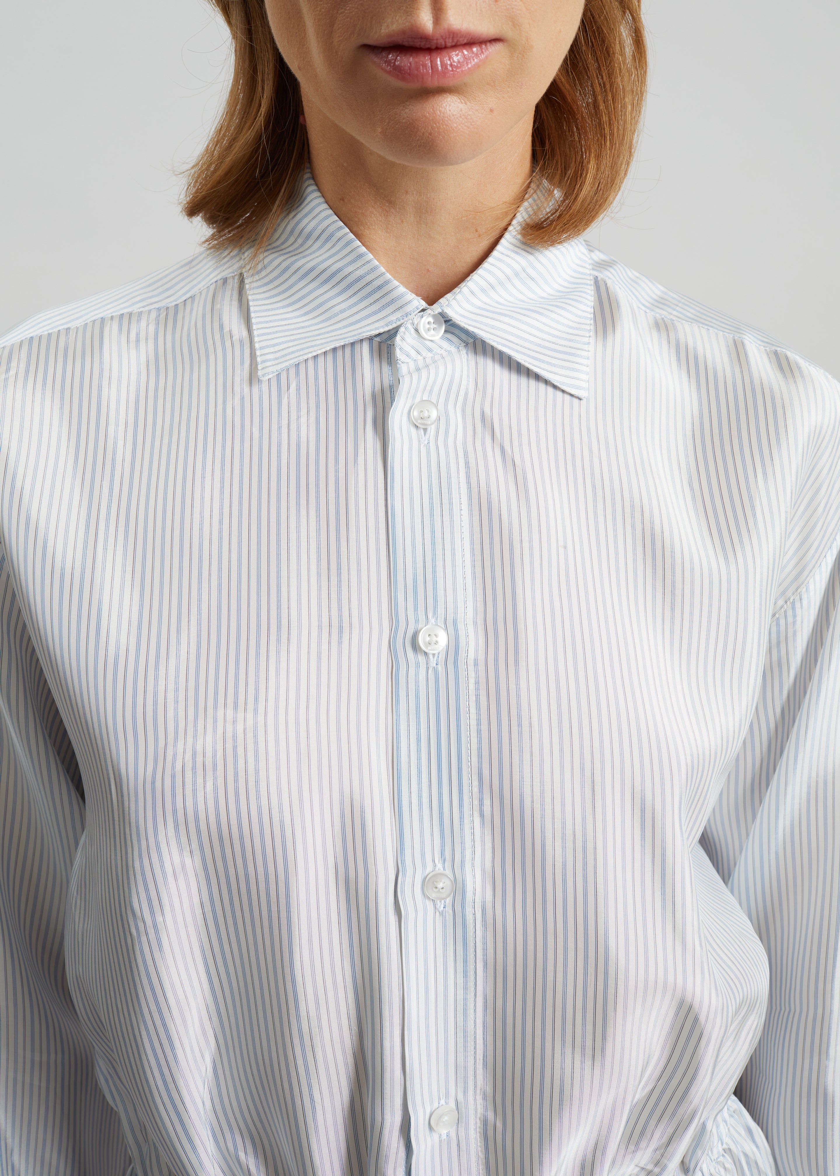 Bettter Lining Shirt Tie Bodysuit - Multicolor - Image 4