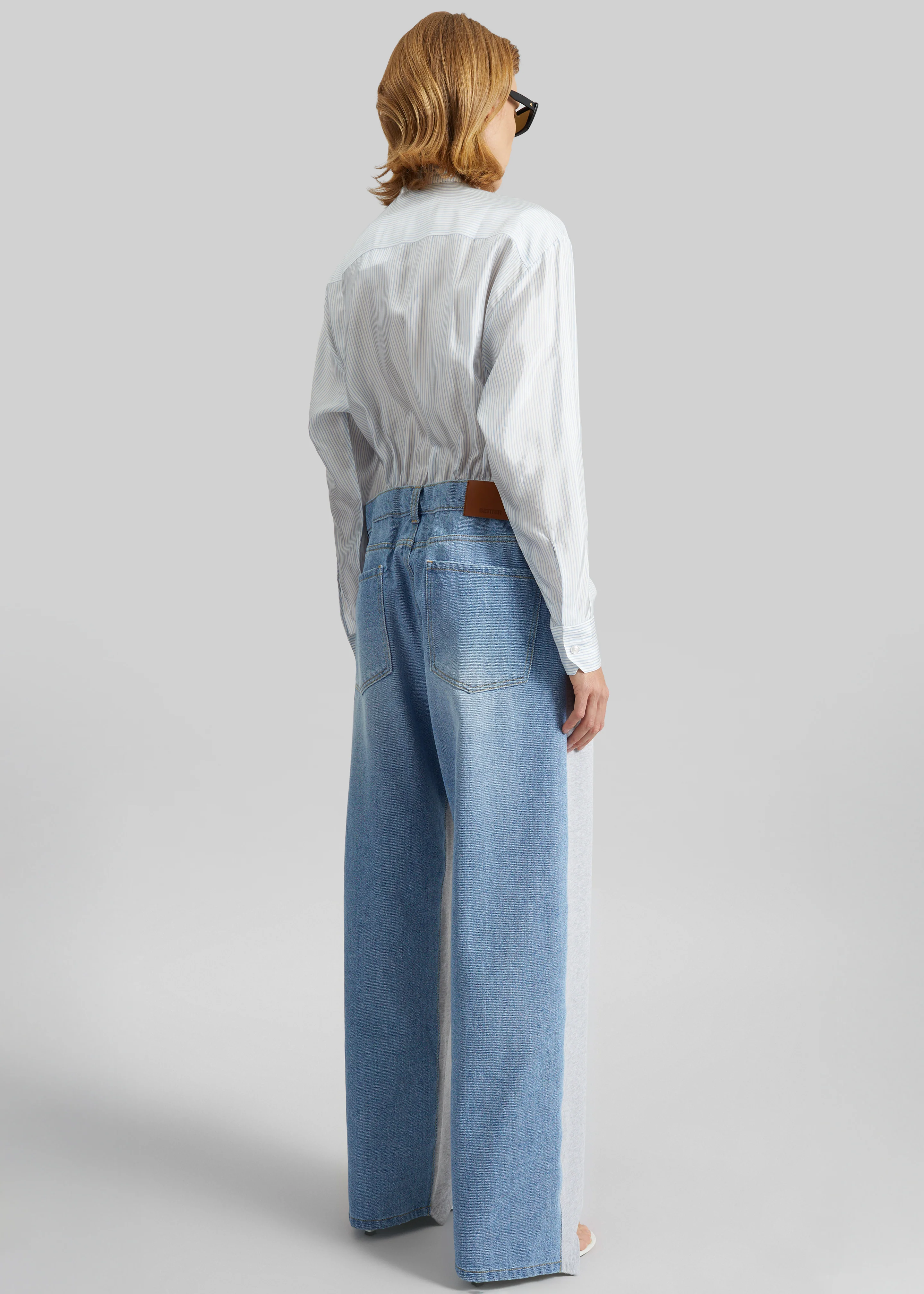 Bettter Track Denim Trousers - Grey - Image 8