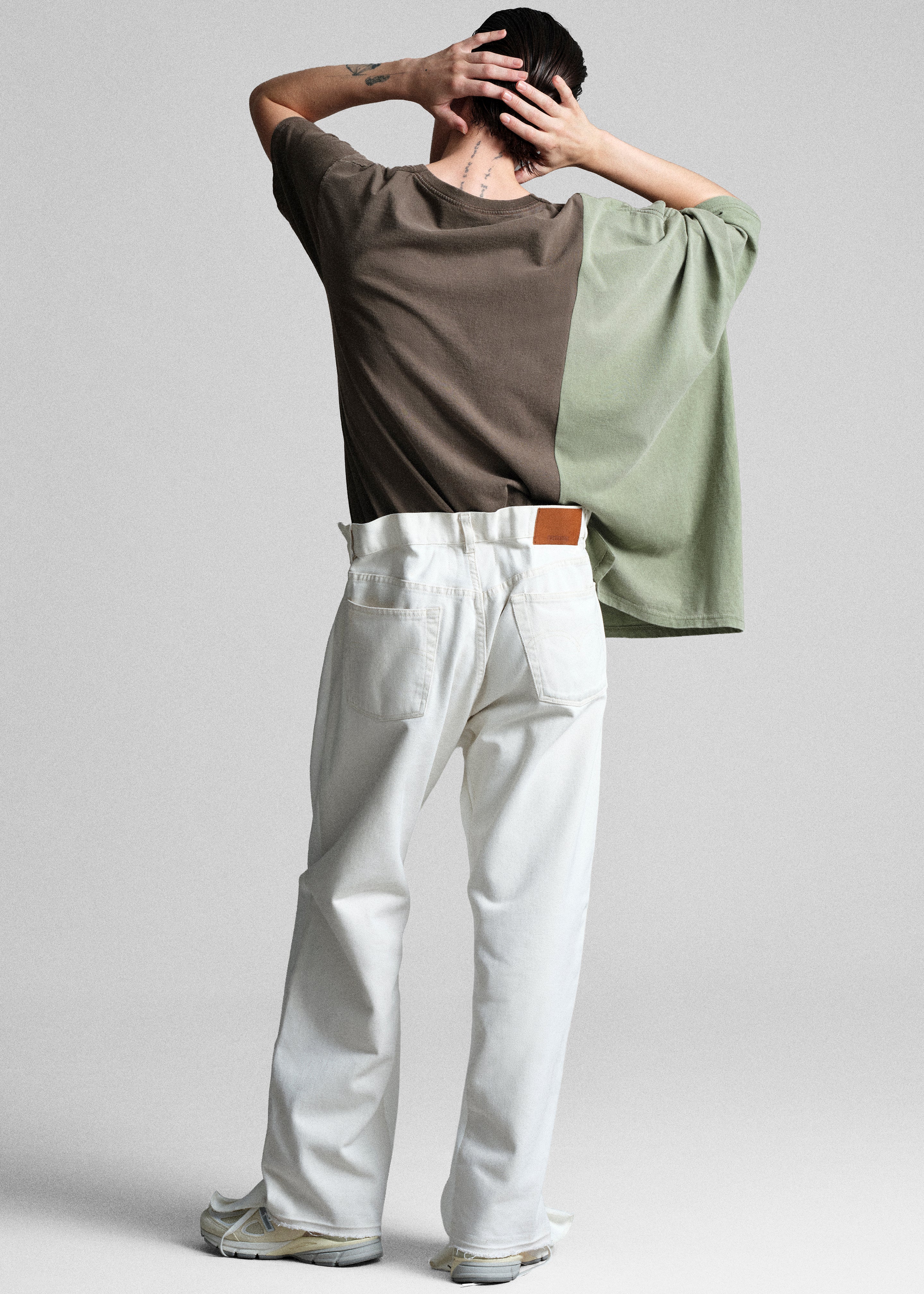 Bettter Track Denim Trousers - White - Image 8