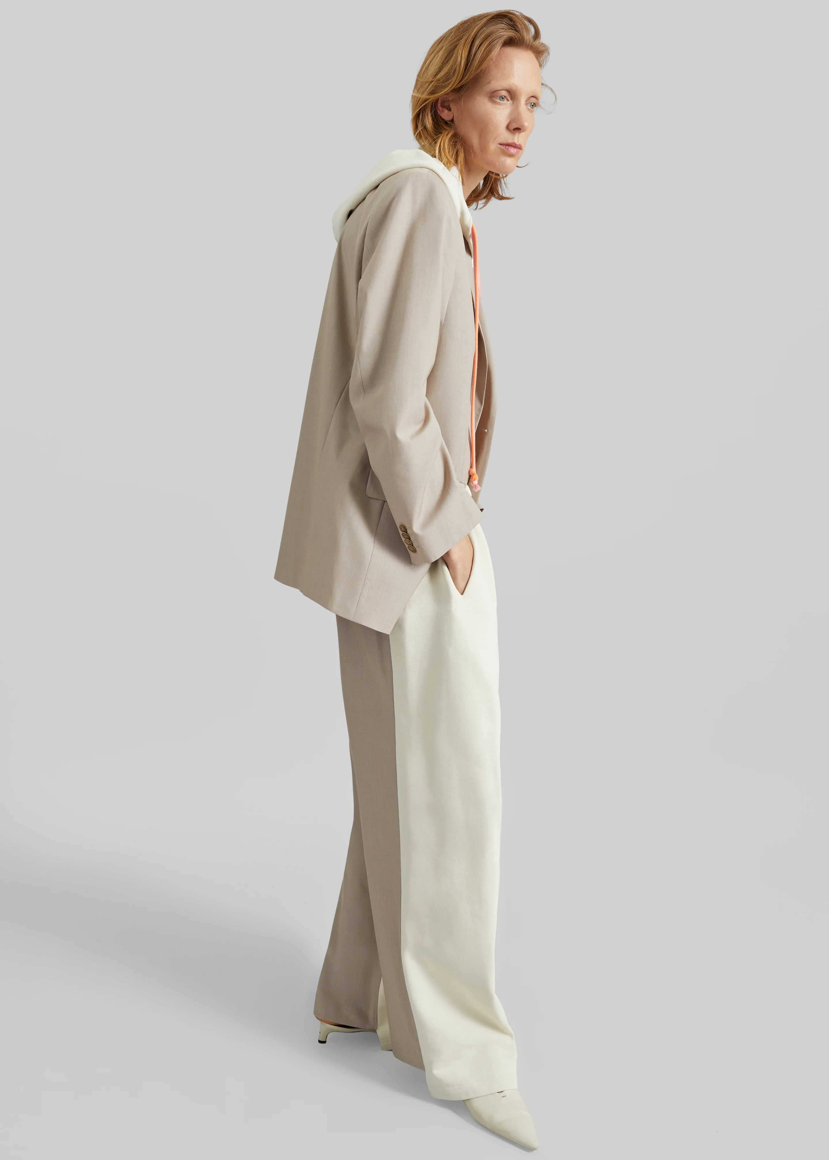 Bettter Track Suit Blazer - Tan - Image 4