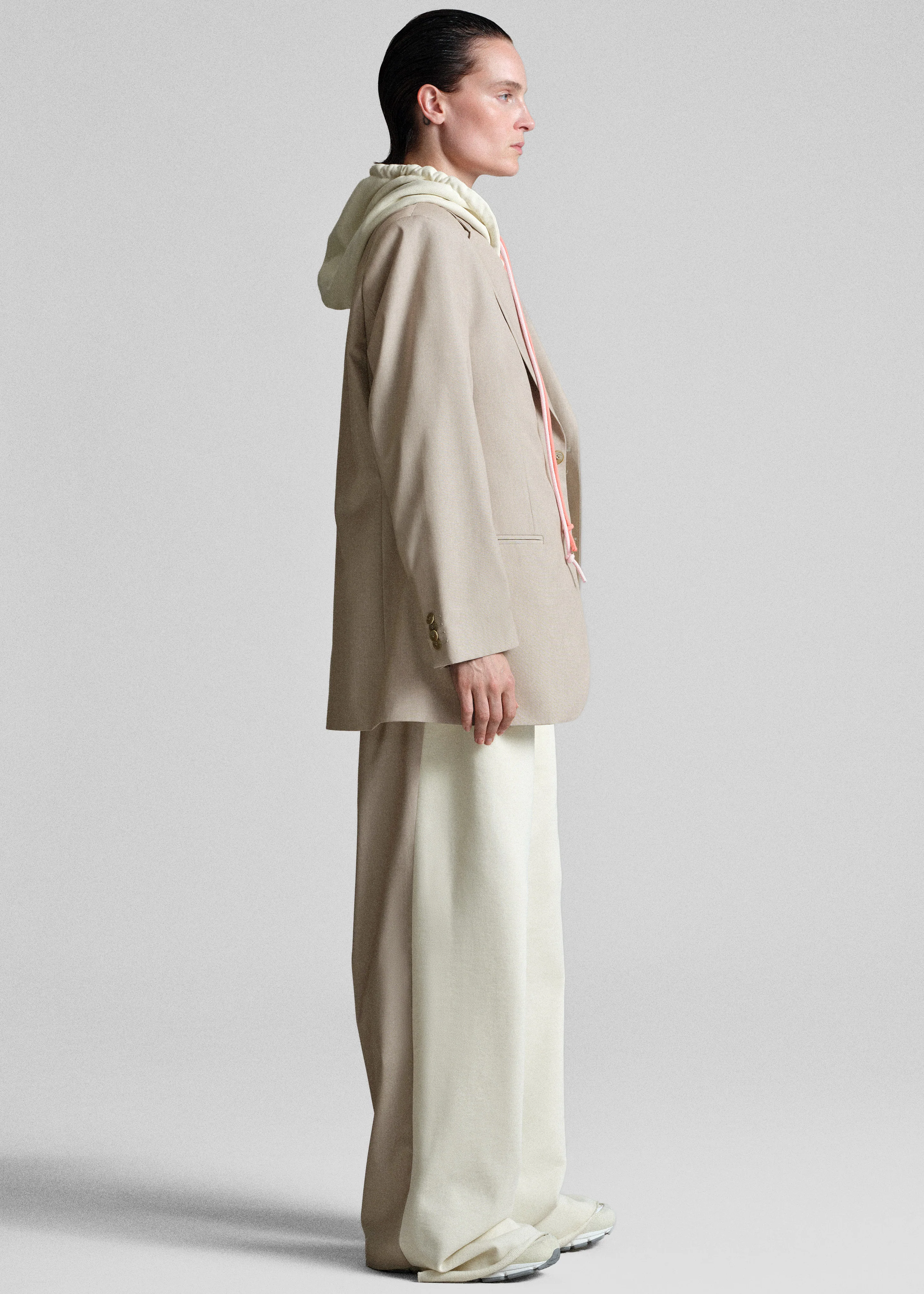 Bettter Track Suit Blazer - Tan - Image 6