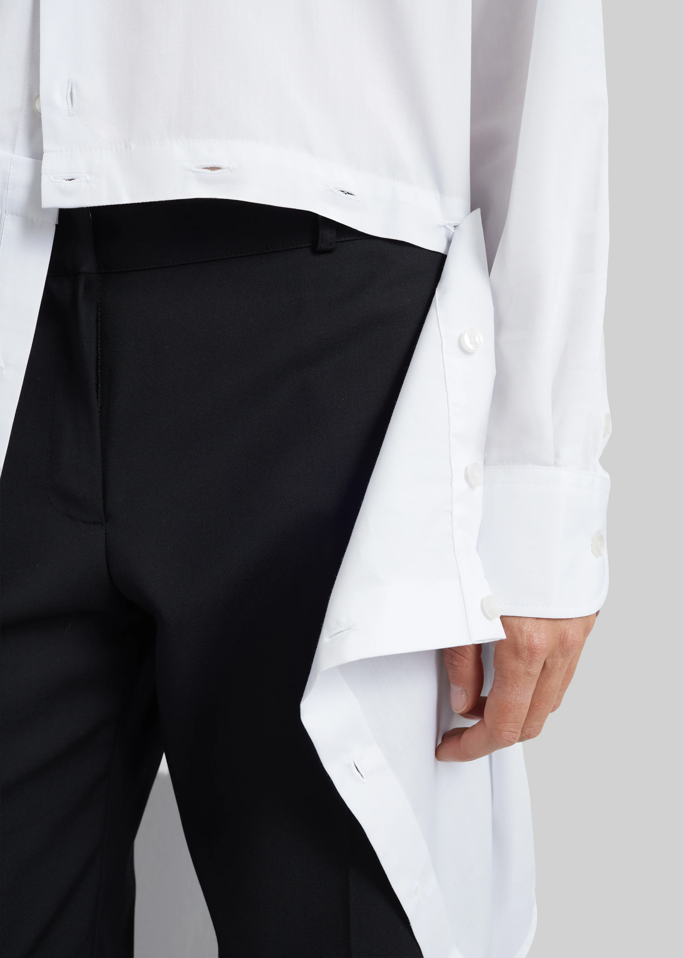 Bettter Upside Down Shirt - White - Image 9