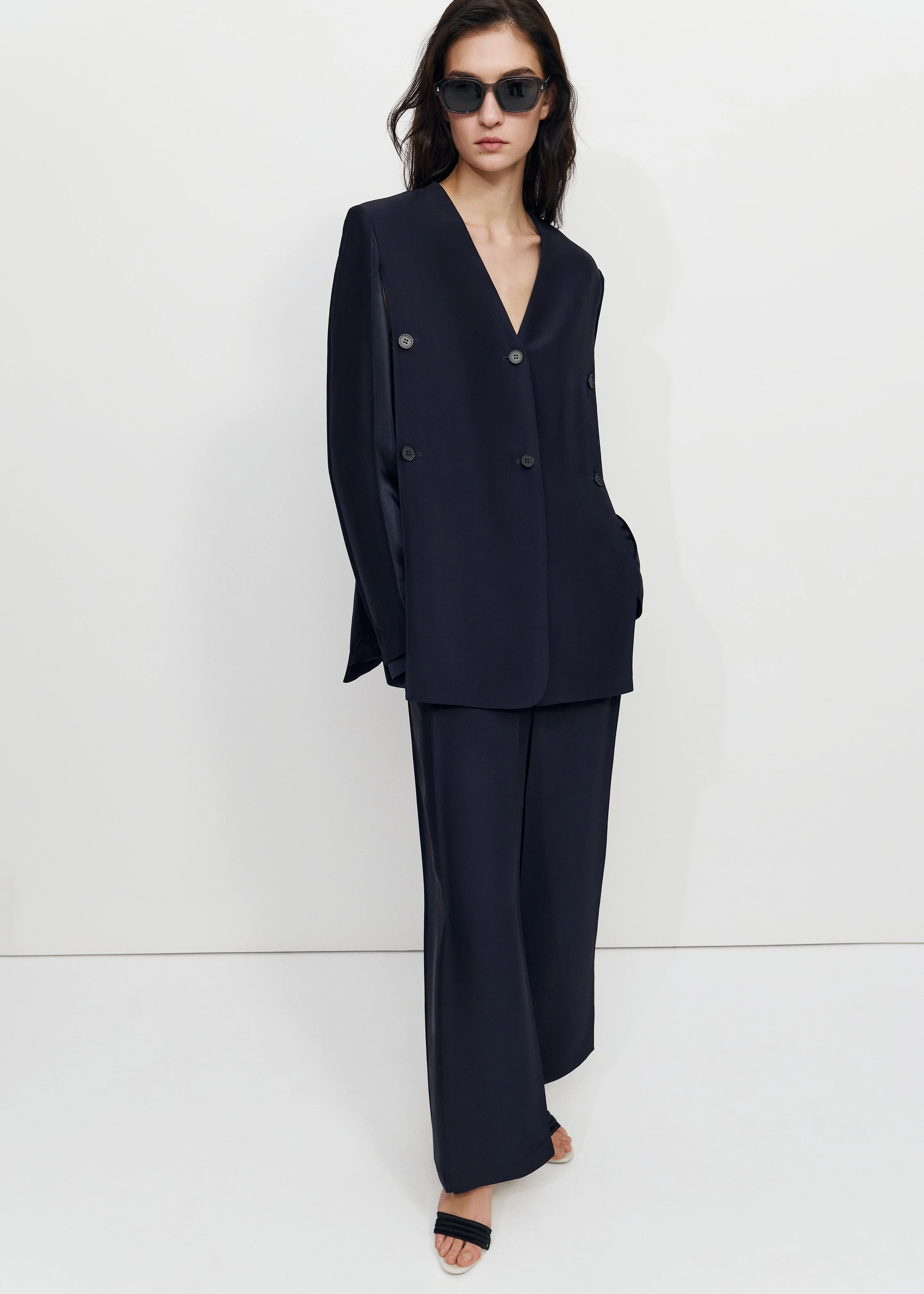 Bevza Deconstructed Jacket #3 - Dark Ink Navy - Image 3
