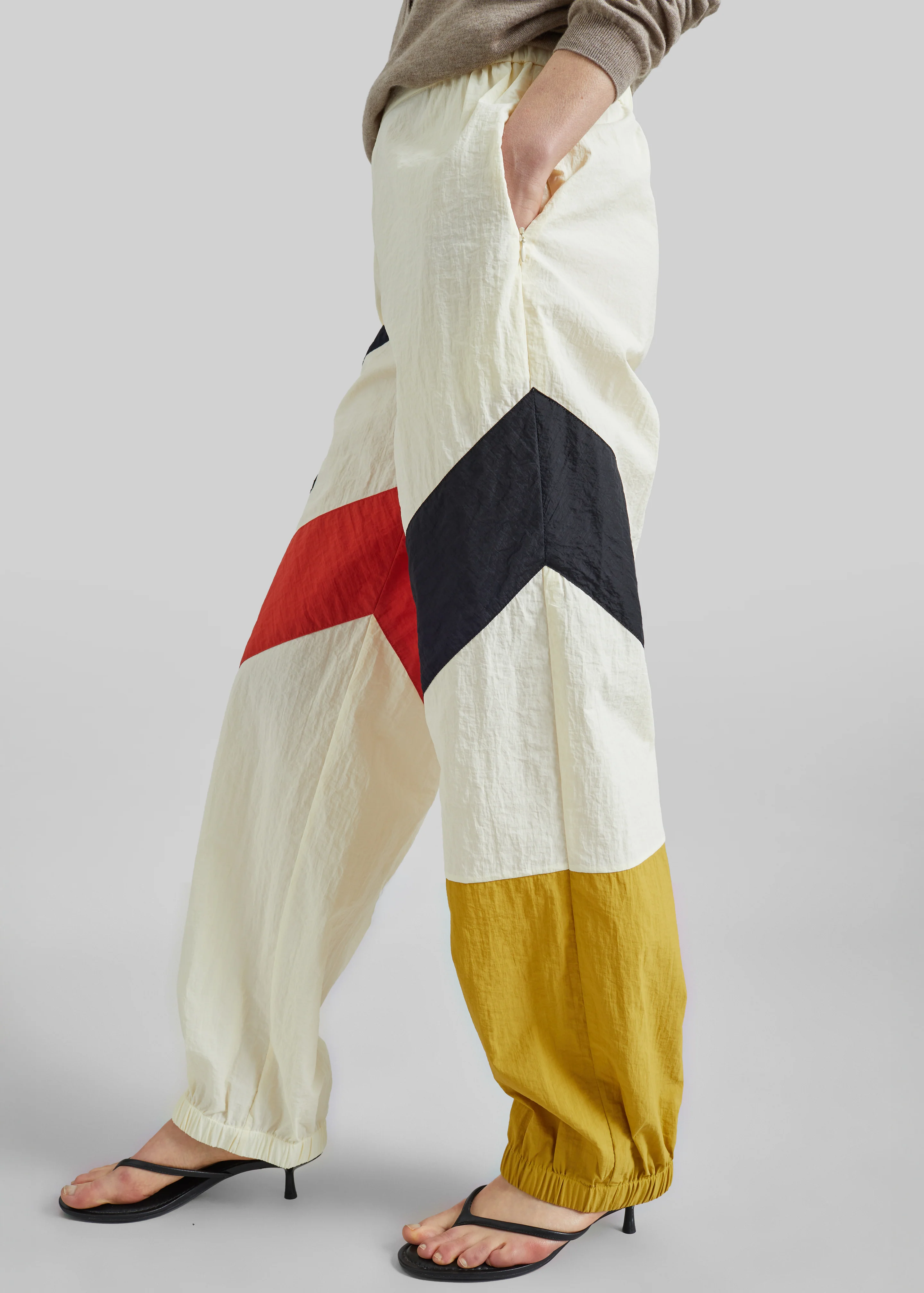 Bevza Malevich Track Pants - Vanilla - Image 3