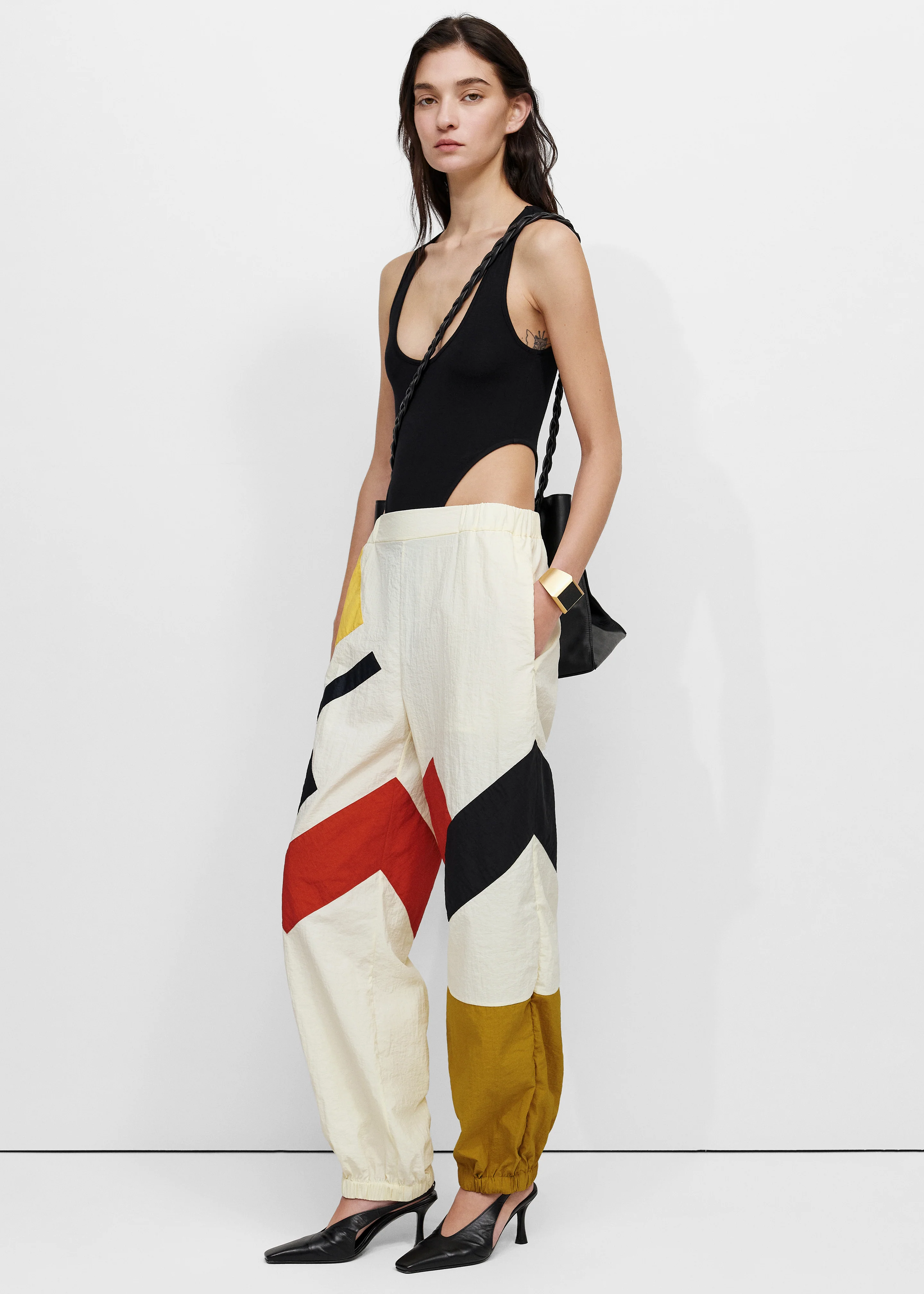 Bevza Malevich Track Pants - Vanilla - Image 5