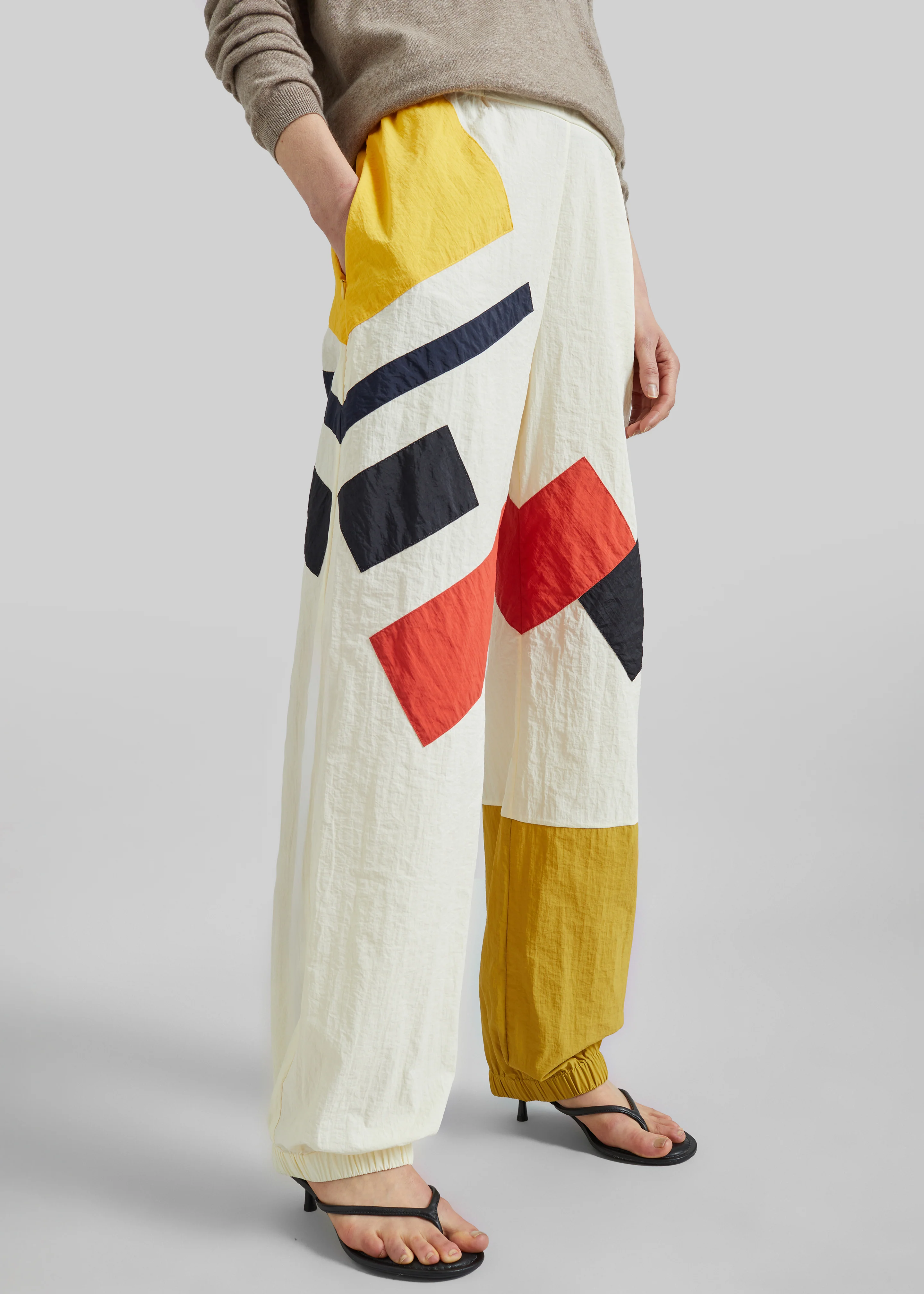 Bevza Malevich Track Pants - Vanilla - Image 6