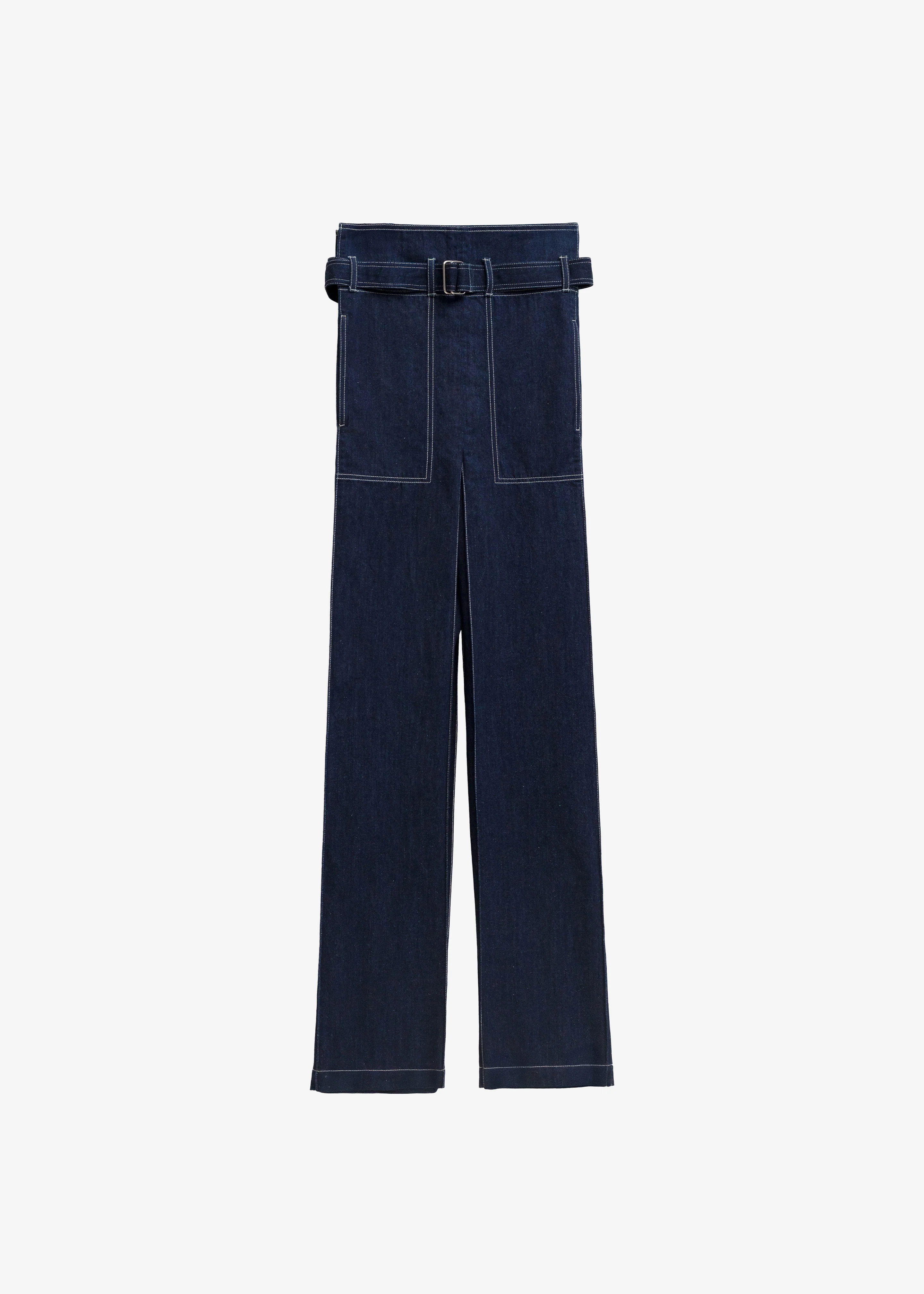 Bevza Square Jeans - Navy - Image 6