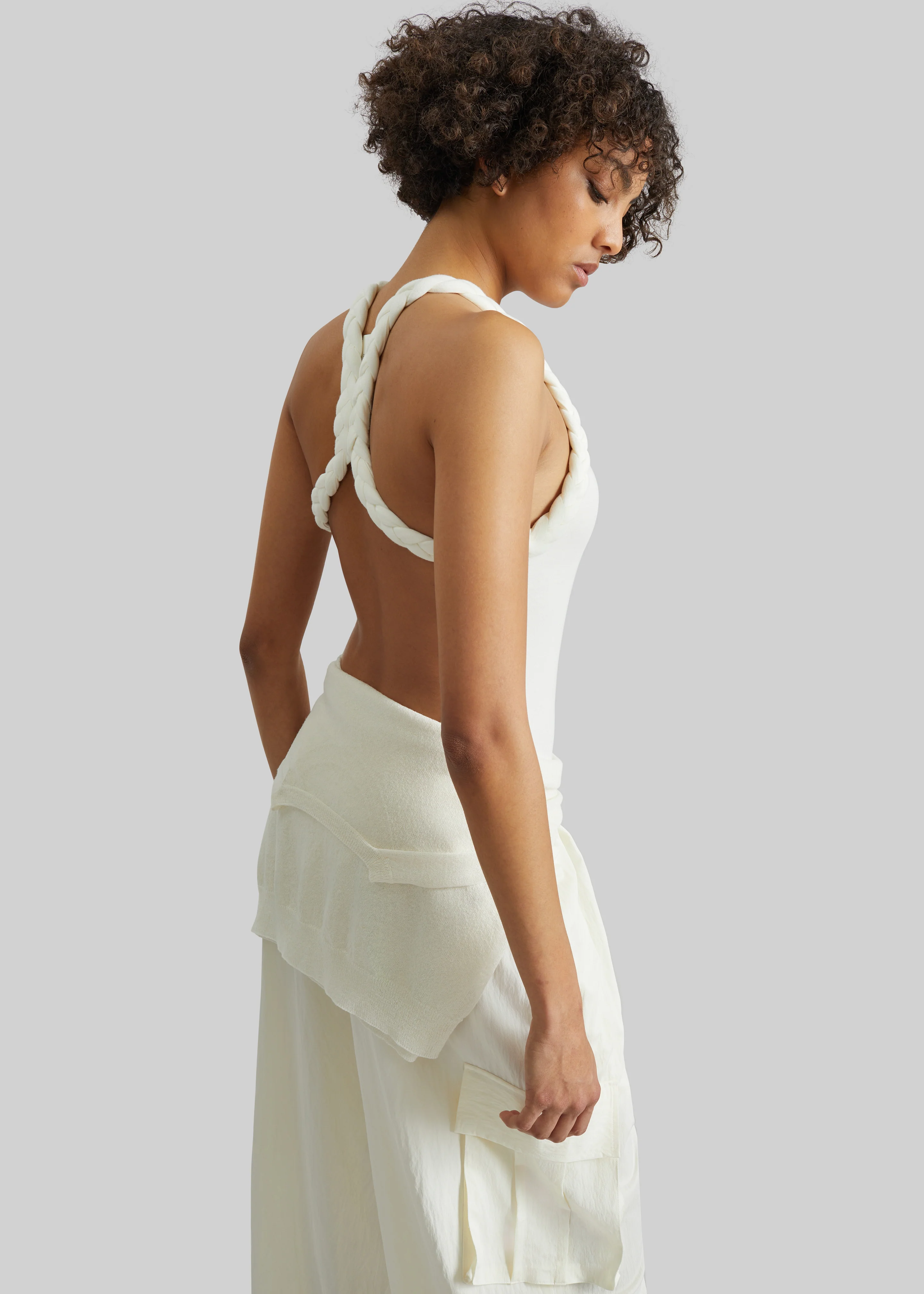 Bevza Tisto Bodysuit - White - Image 2