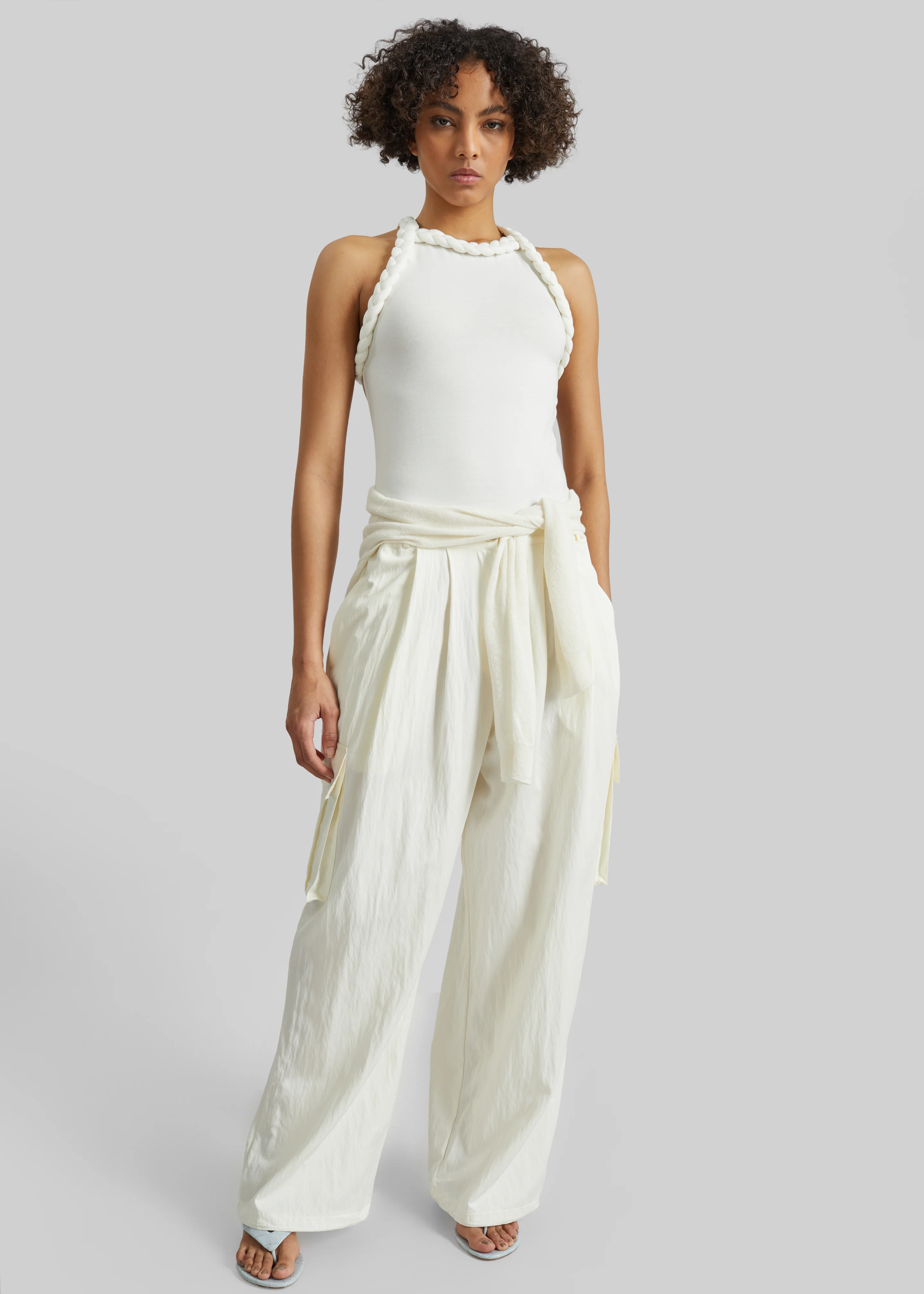 Bevza Tisto Bodysuit - White - Image 3
