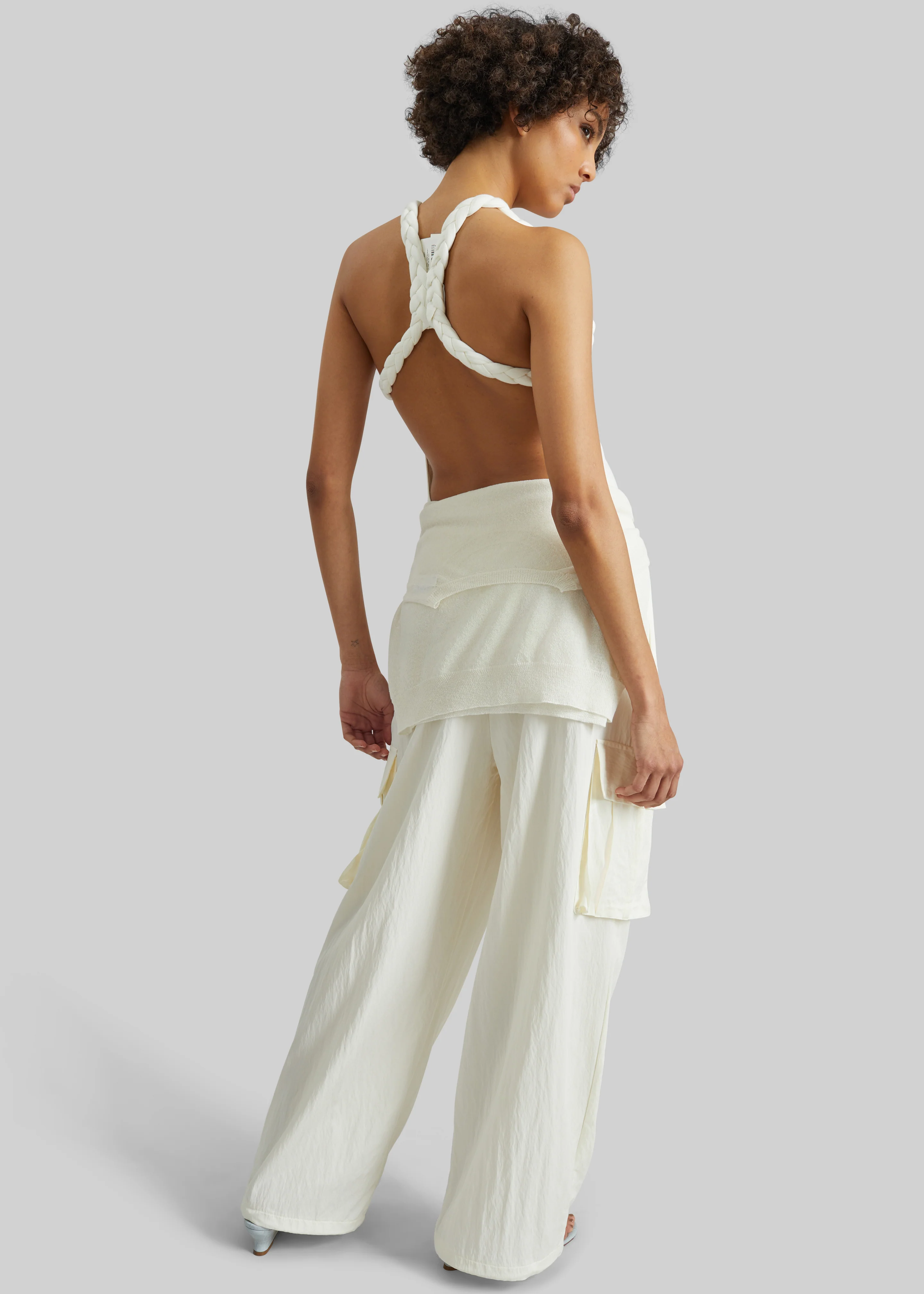 Bevza Tisto Bodysuit - White - Image 5