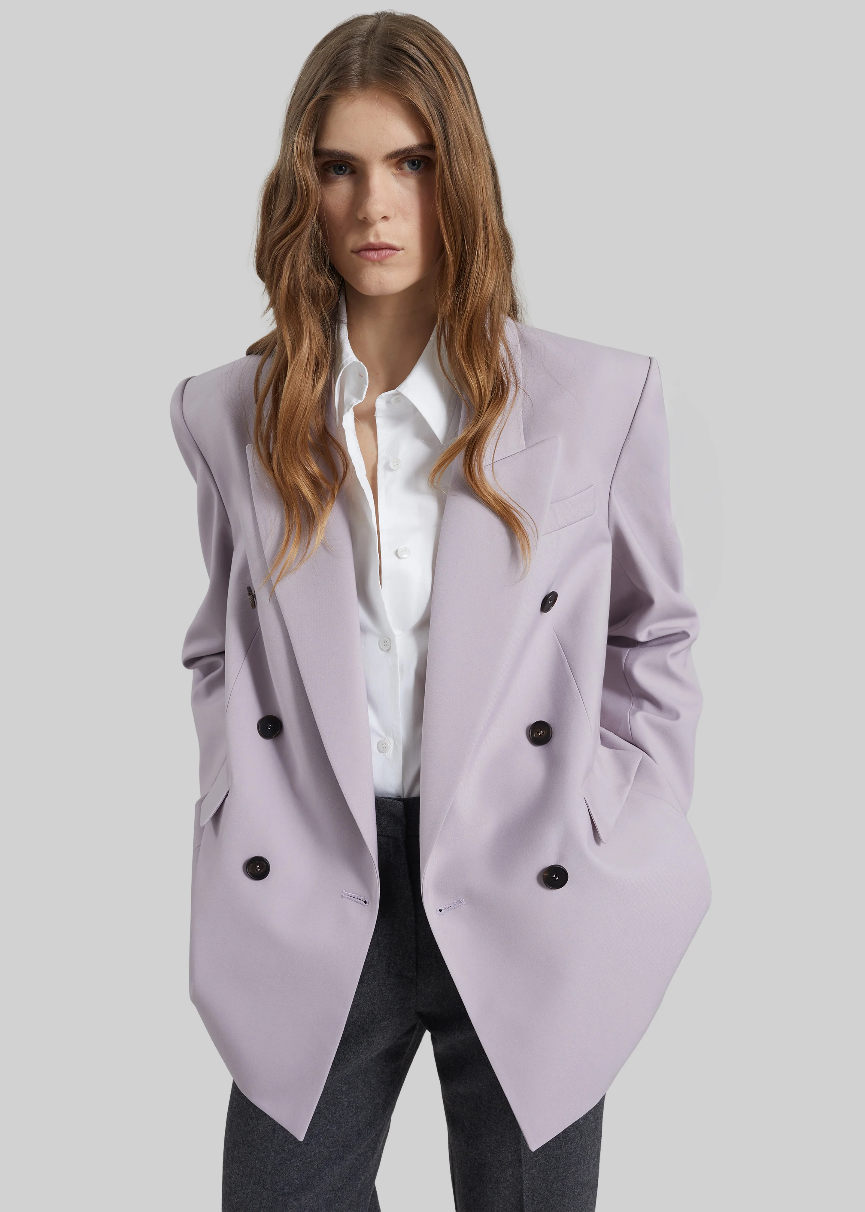 Bielsa Double Breasted Blazer - Lavender - Image 6