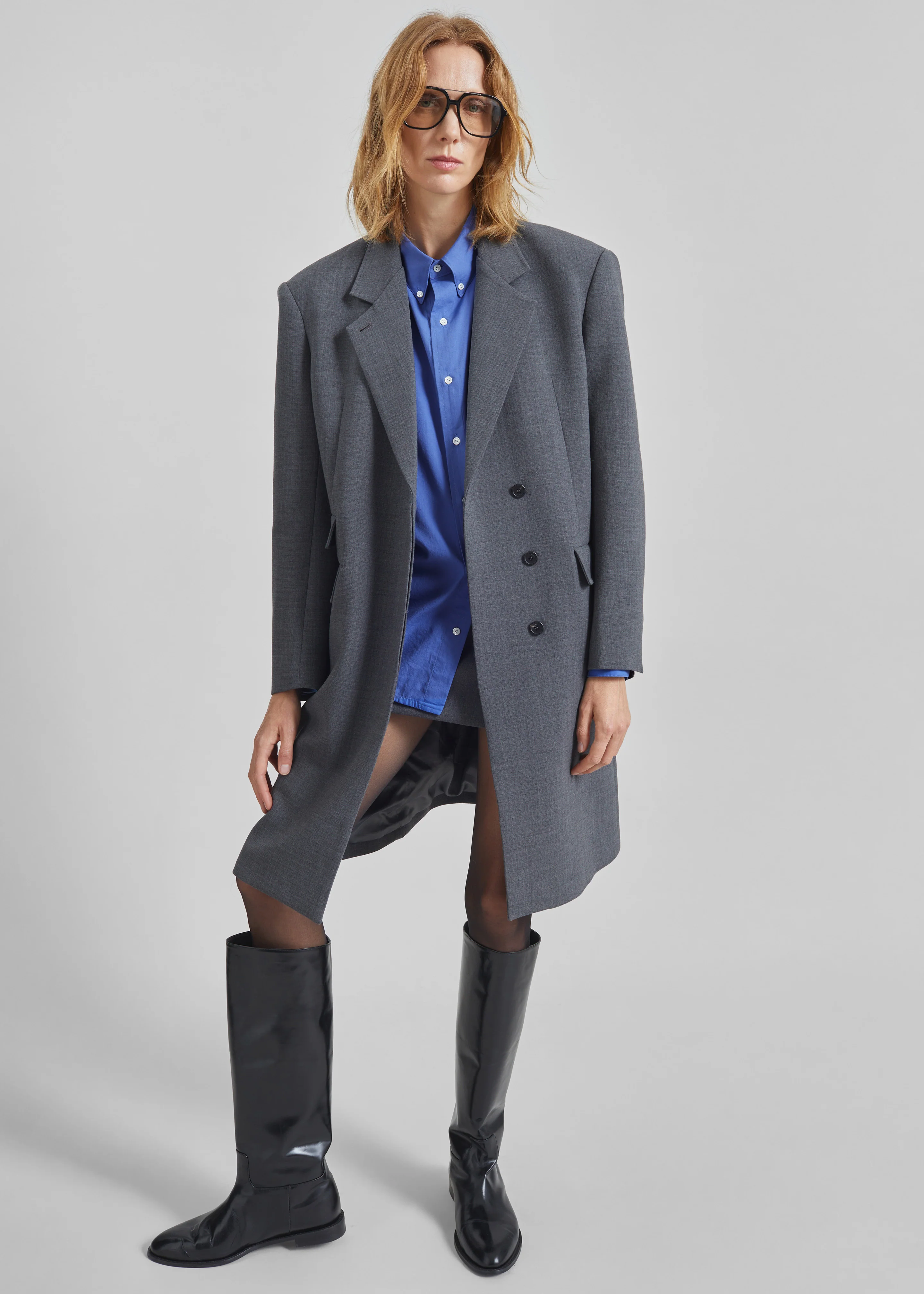 Bijnor Oxford Shirt - Blue - Image 7