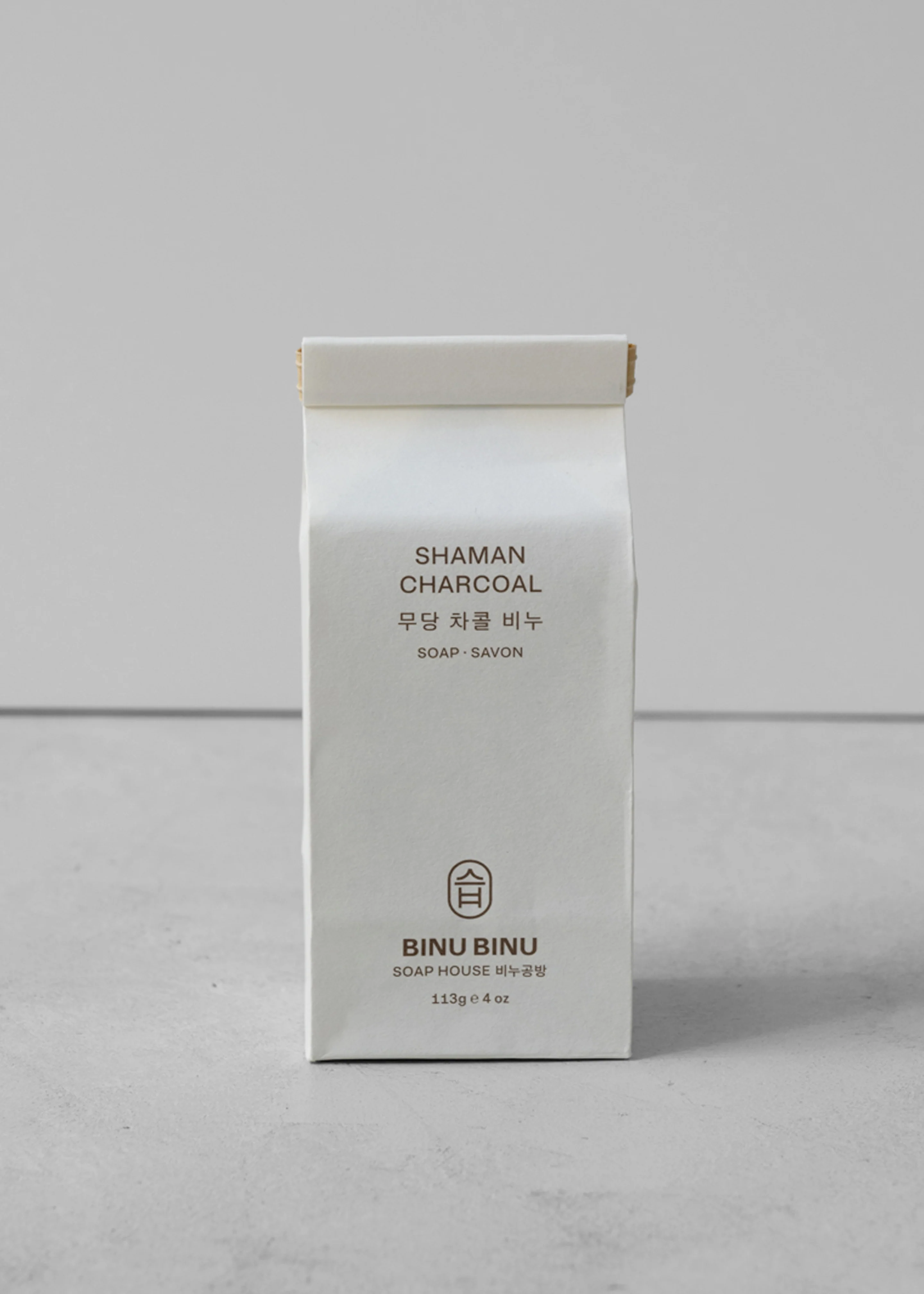 Binu Binu Bar Soap - Shaman Charcoal - Image 4