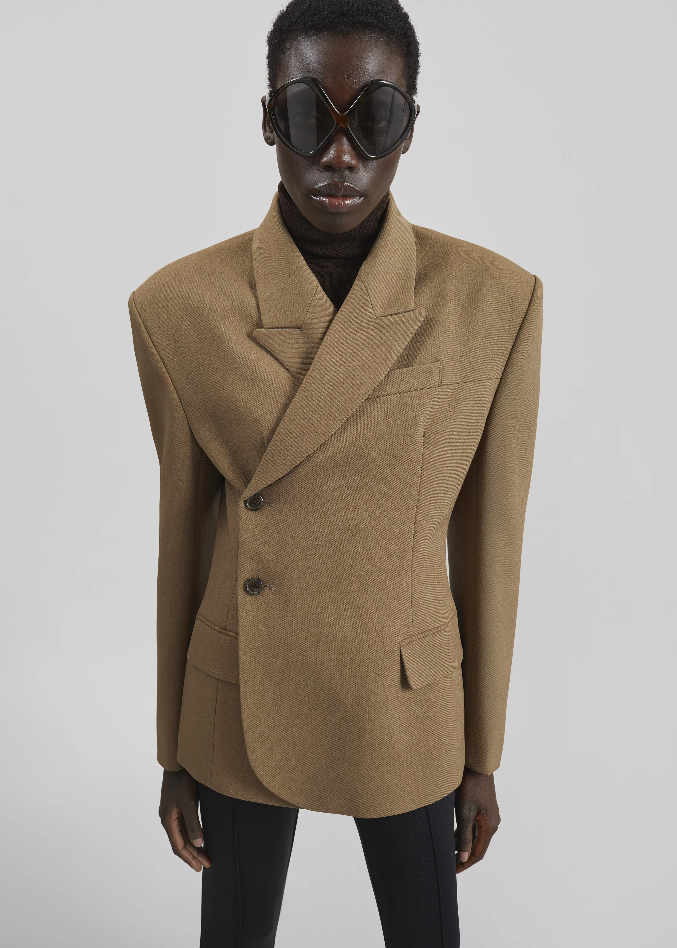 Blerick Crossover Blazer - Camel - Image 10