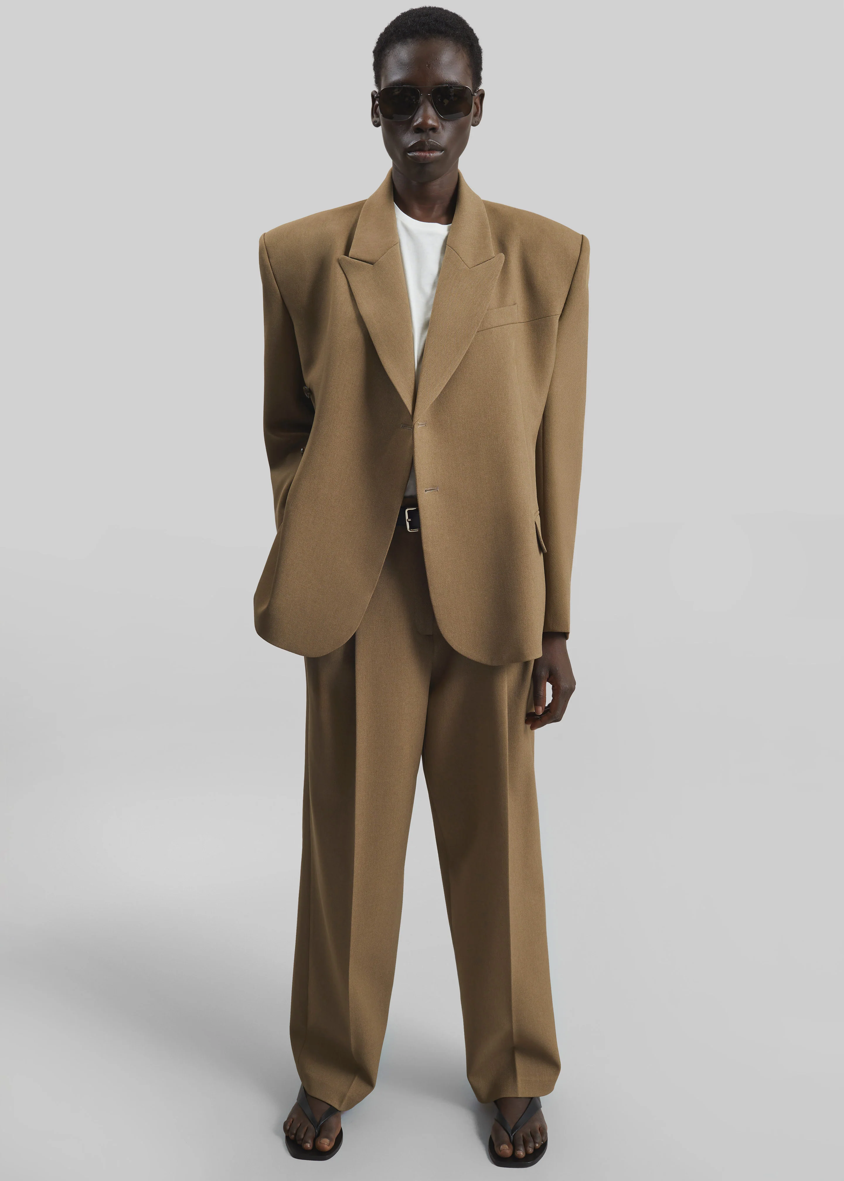 Blerick Crossover Blazer - Camel - Image 3
