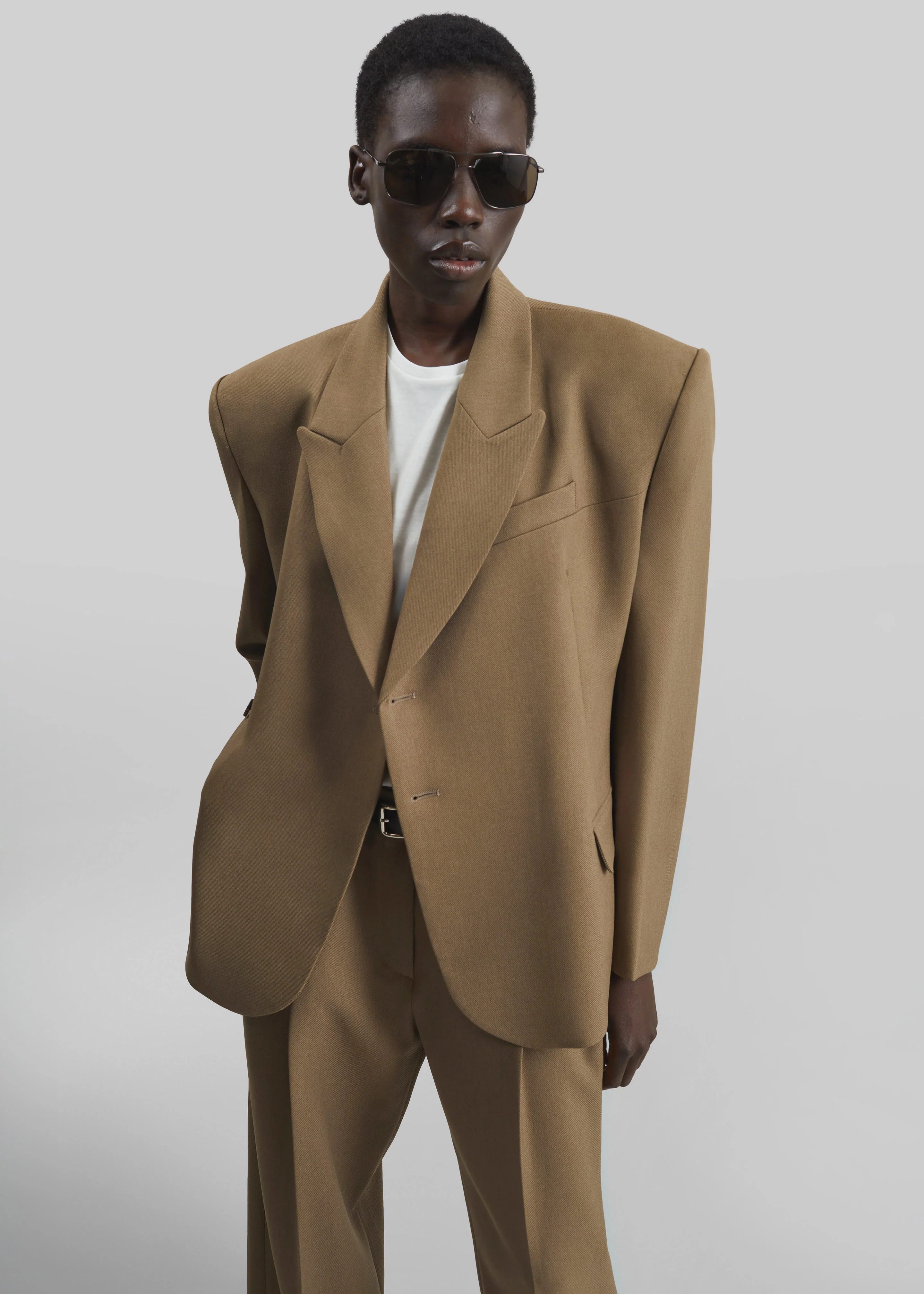 Blerick Crossover Blazer - Camel - Image 8