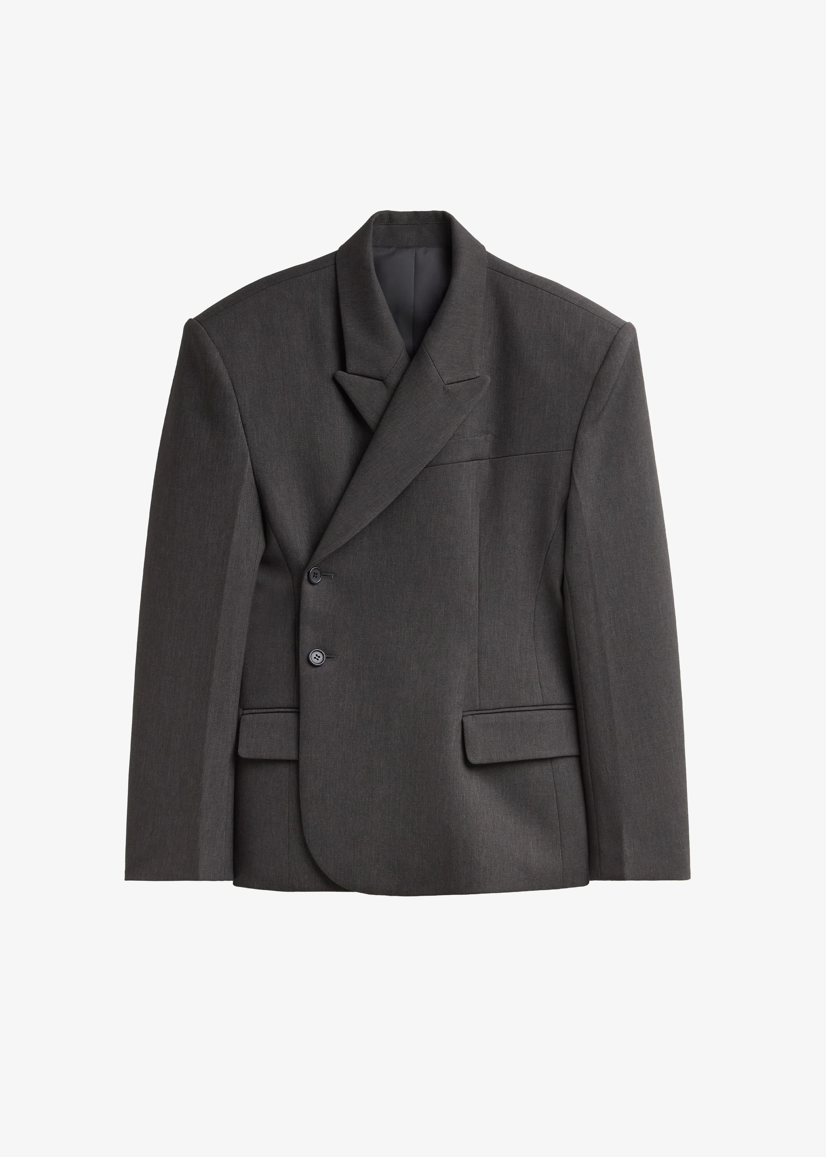 Blerick Crossover Blazer - Dark Grey - Image 10