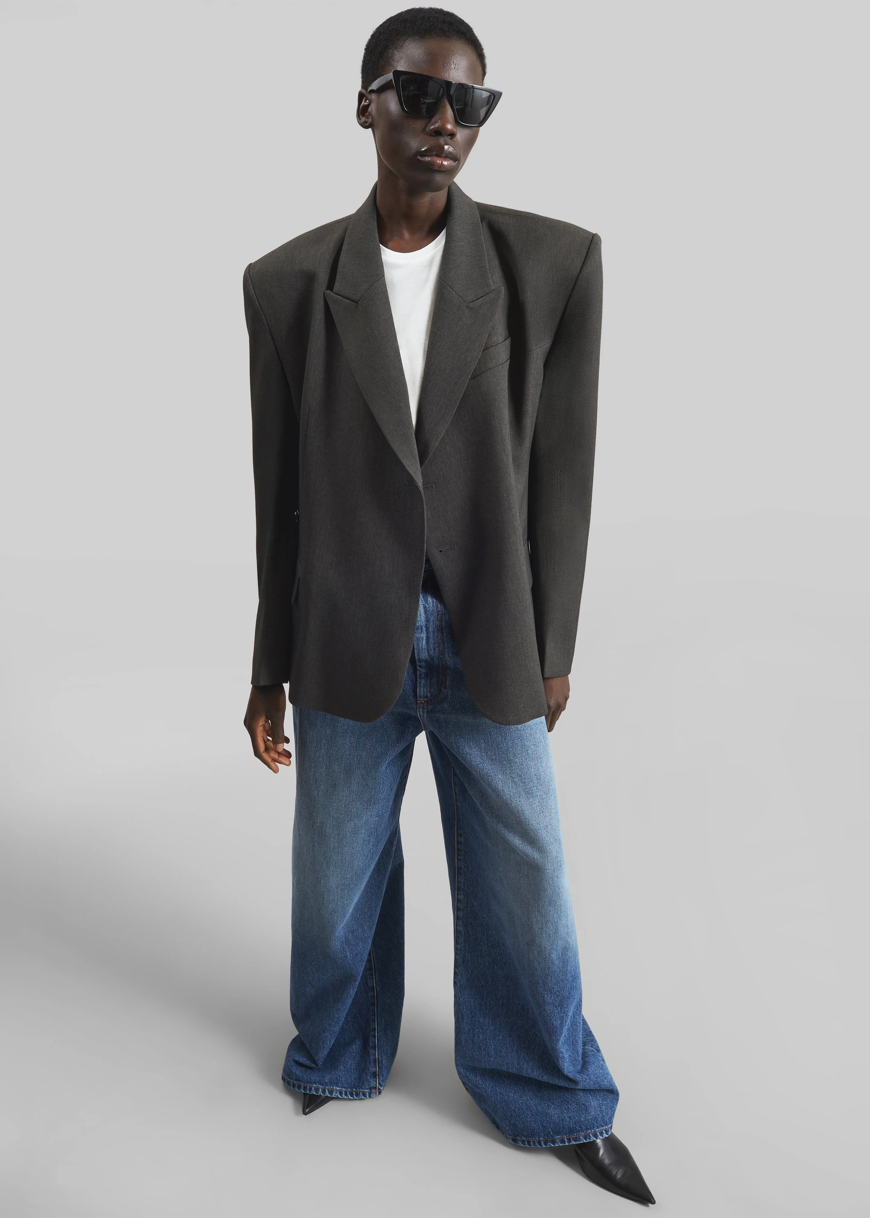 Blerick Crossover Blazer - Dark Grey - Image 7
