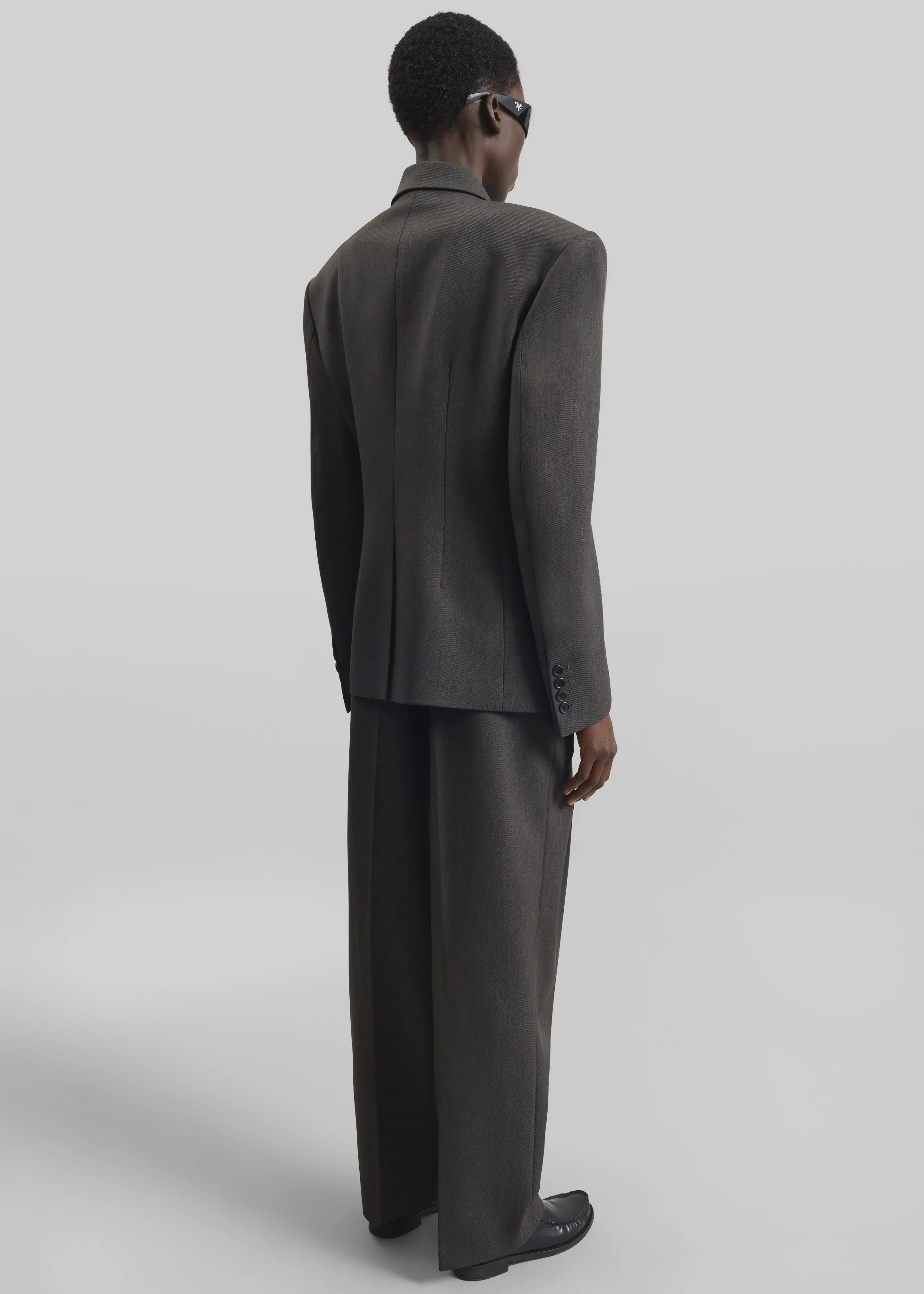 Blerick Crossover Blazer - Dark Grey - Image 9