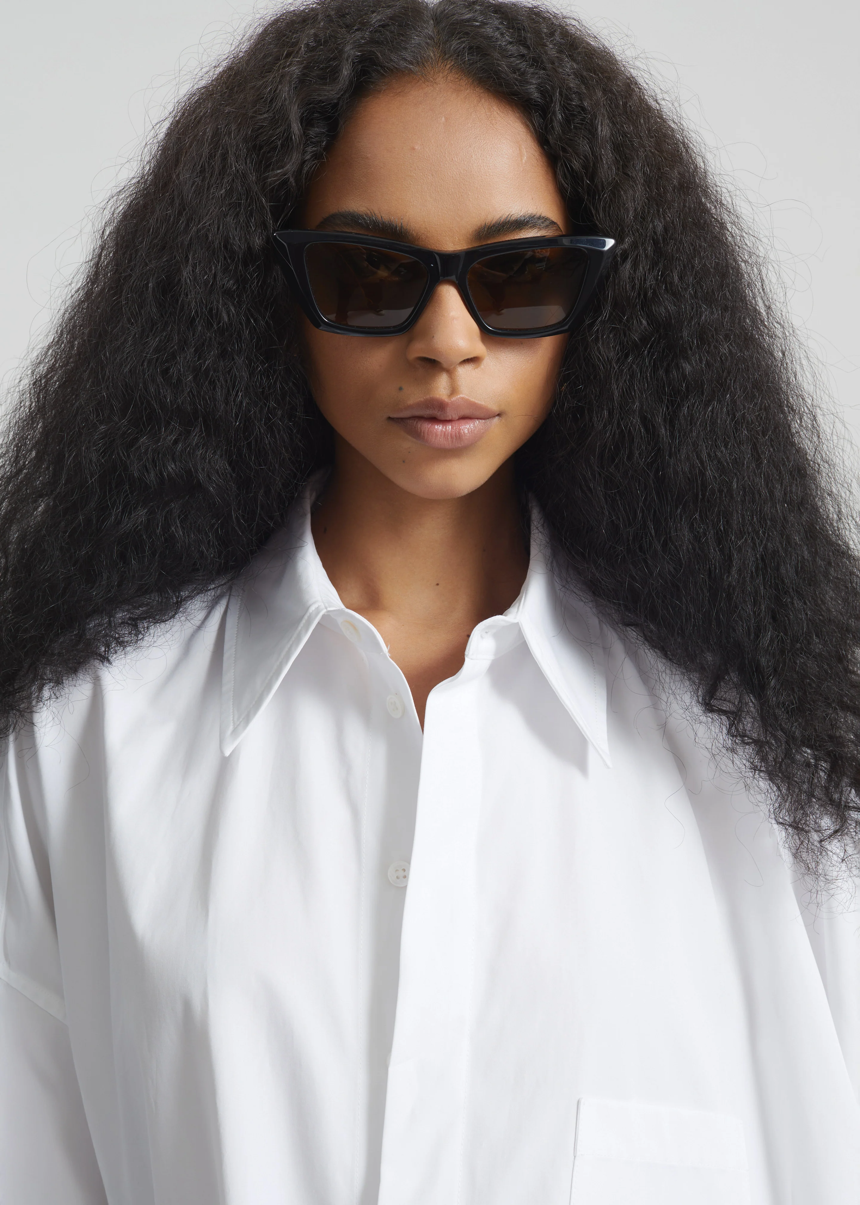 Bloom Organic Cotton Shirt Dress - White - Image 6