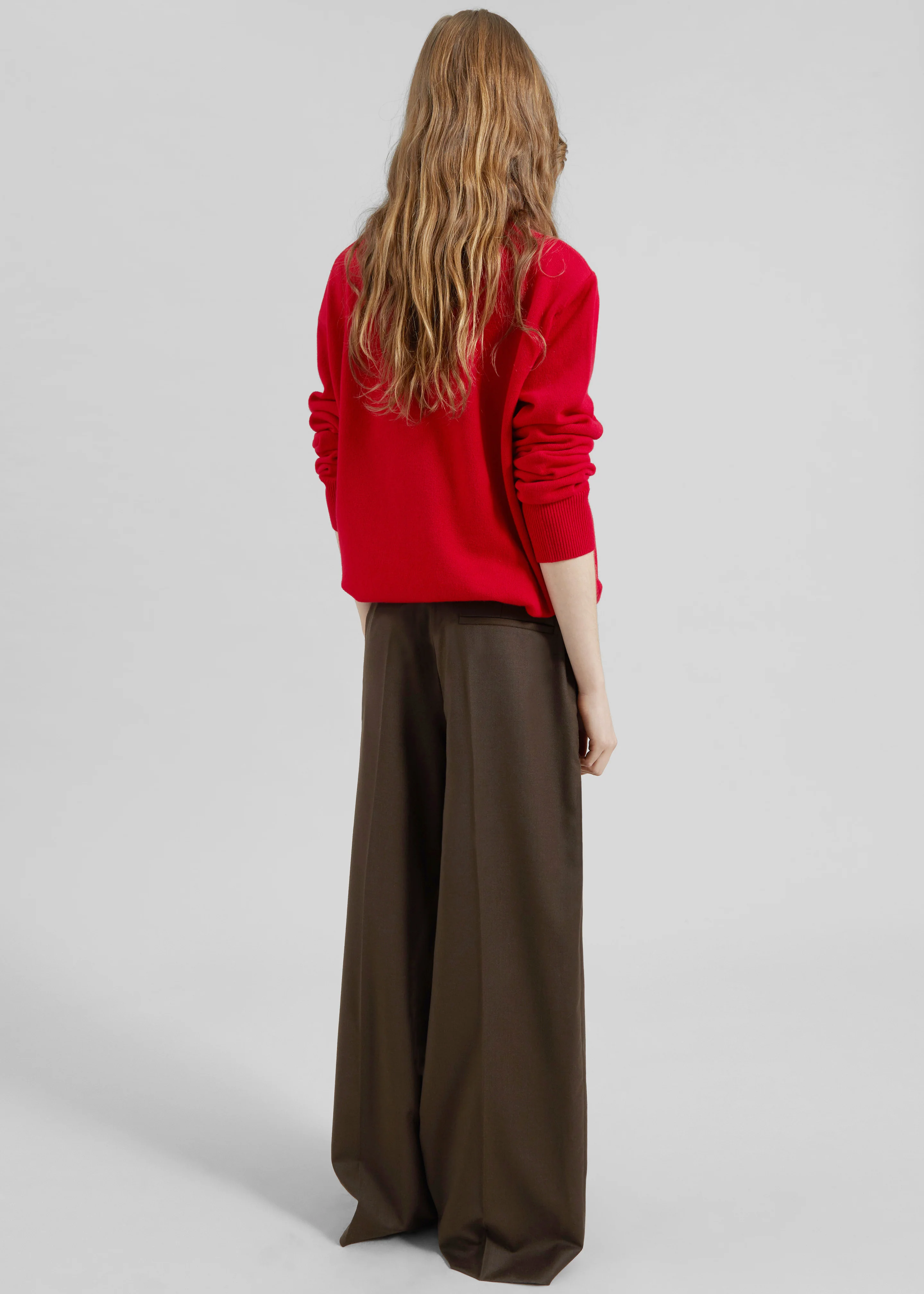 Brickell Flannel Trousers - Mocha - Image 5