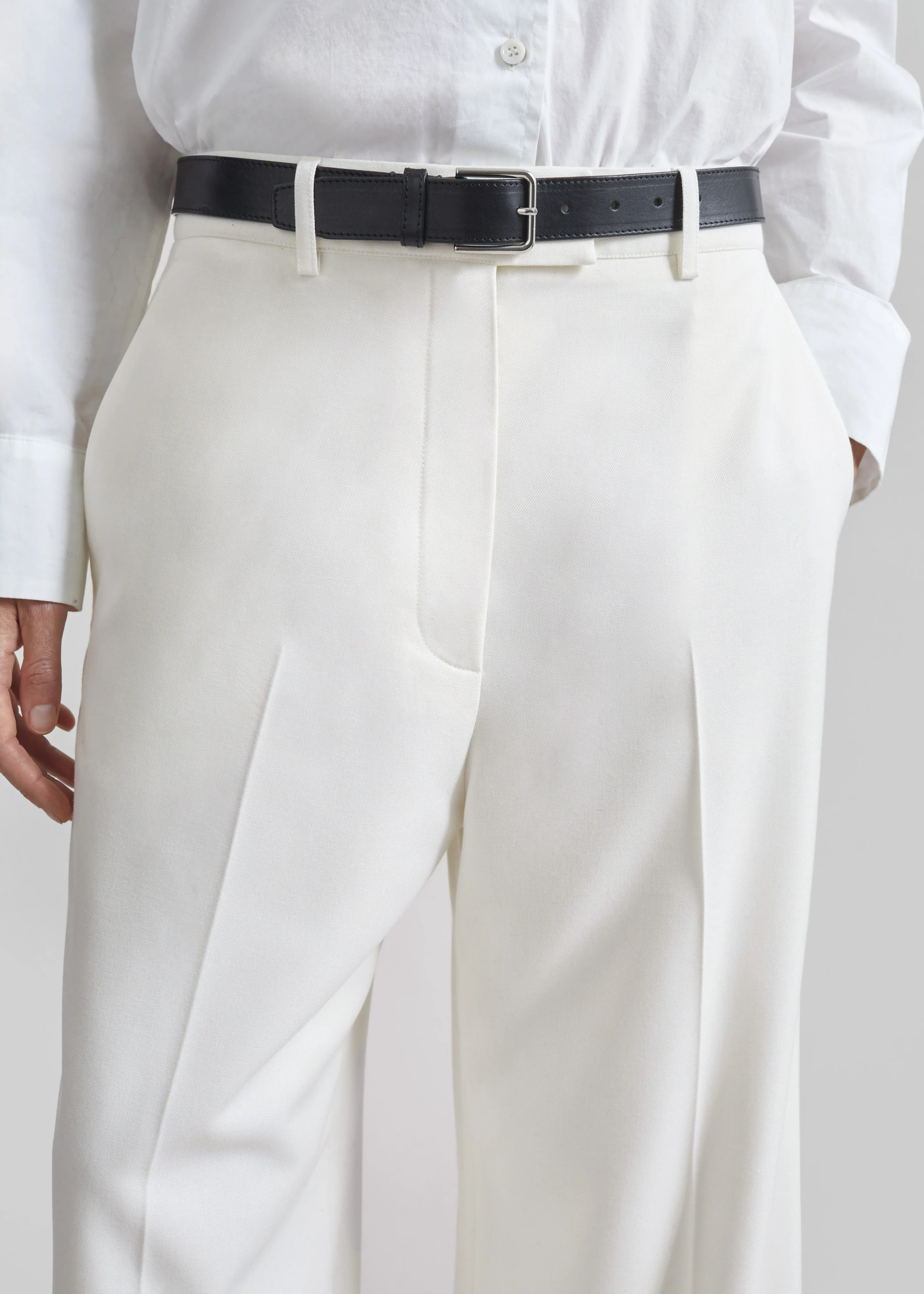 Brickell Trousers - Ivory - Image 3