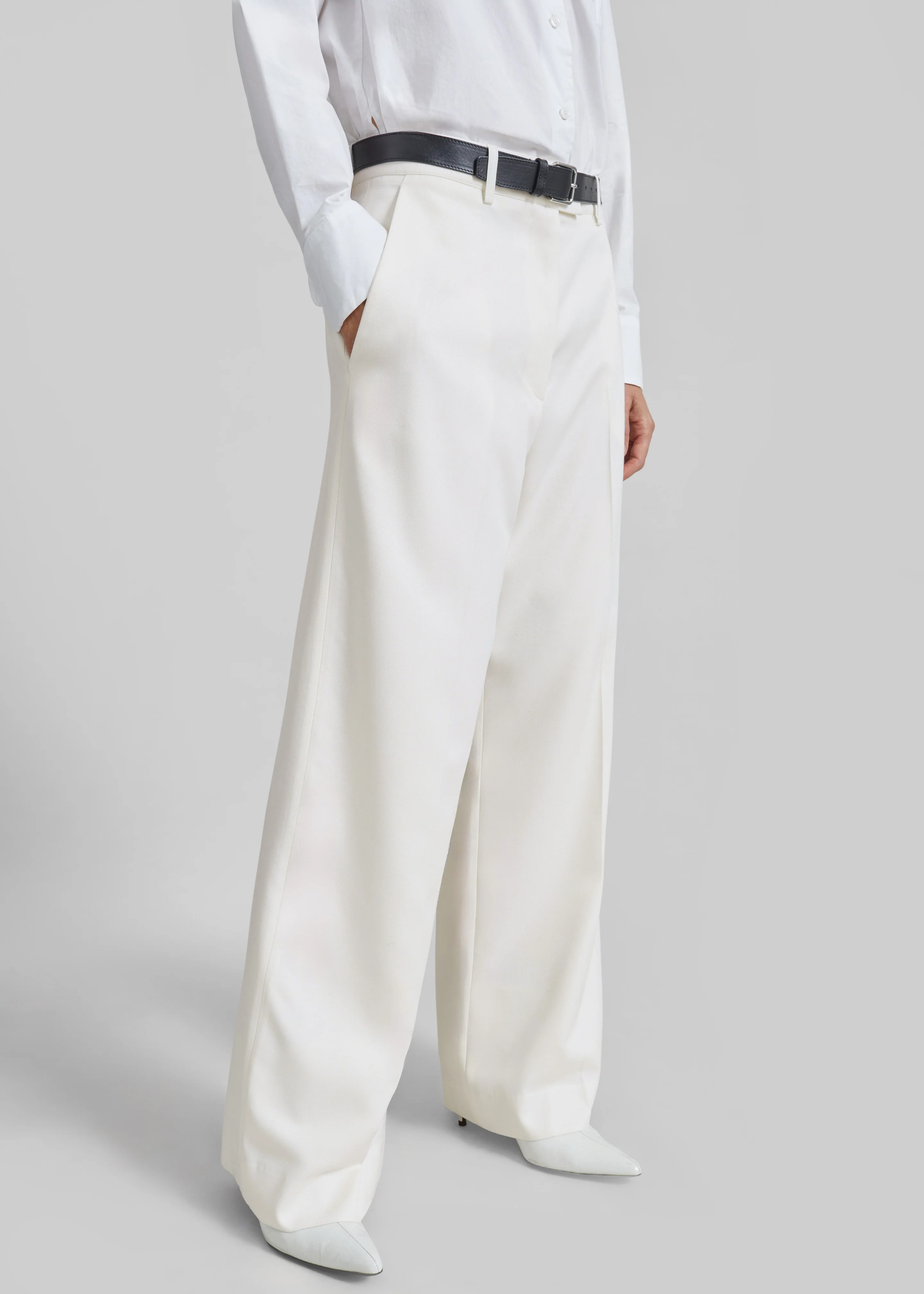 Brickell Trousers - Ivory - Image 7