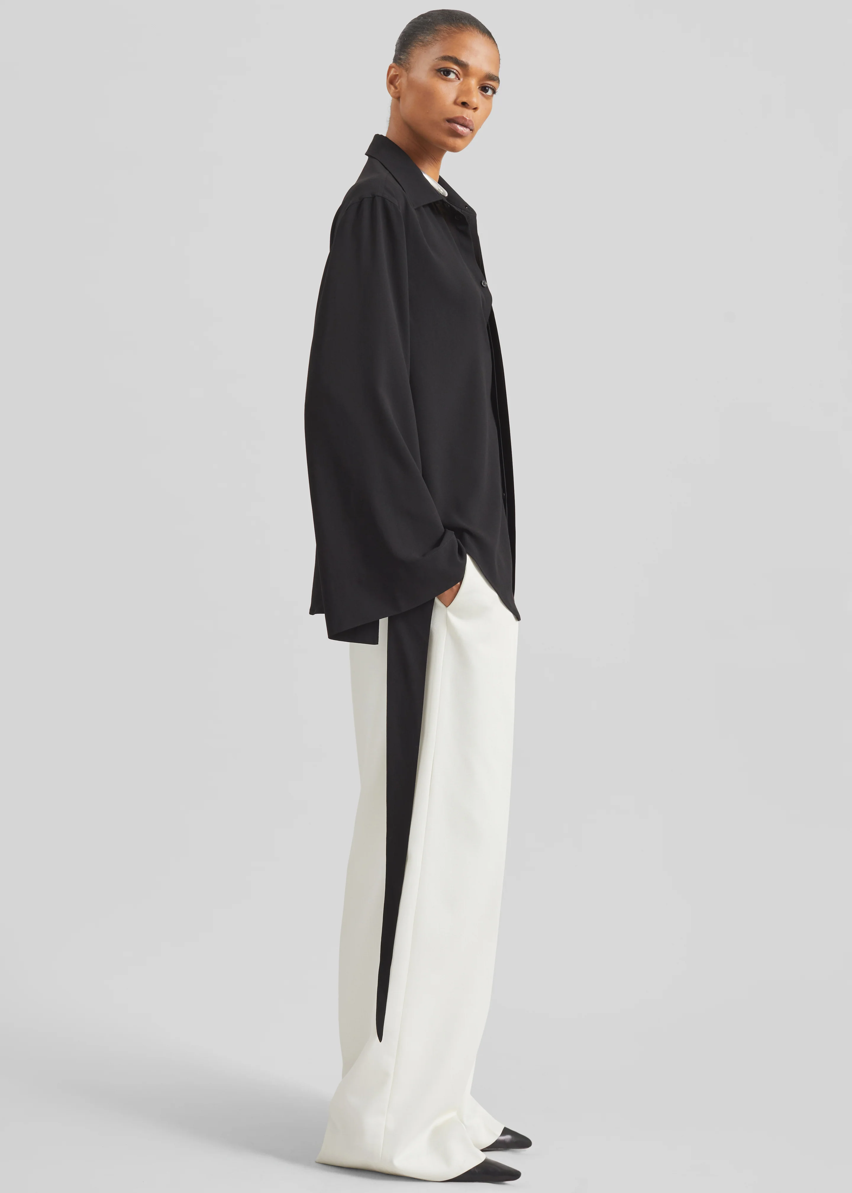 Brickell Trousers - Ivory - Image 8