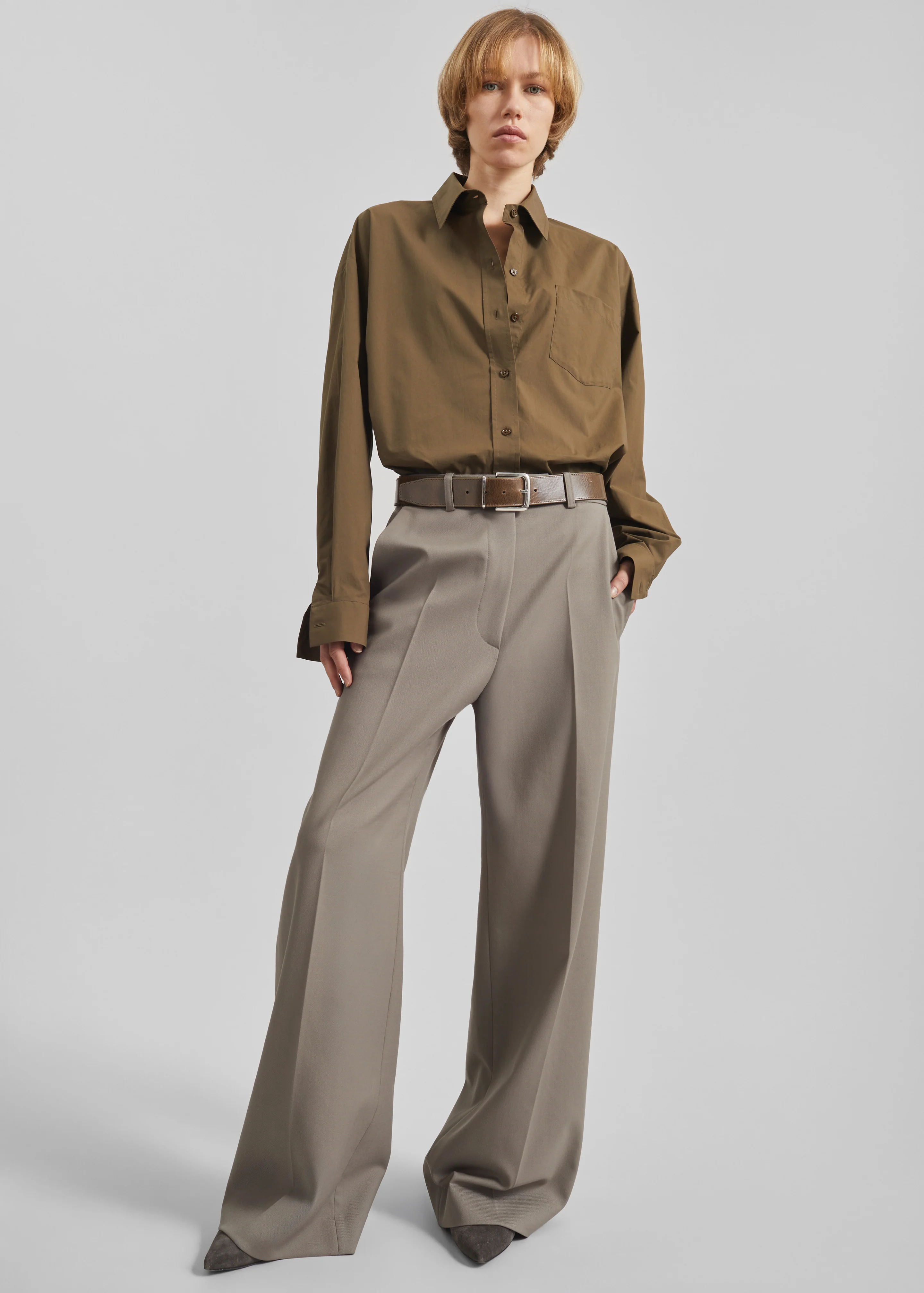 Brickell Trousers - Taupe - Image 3