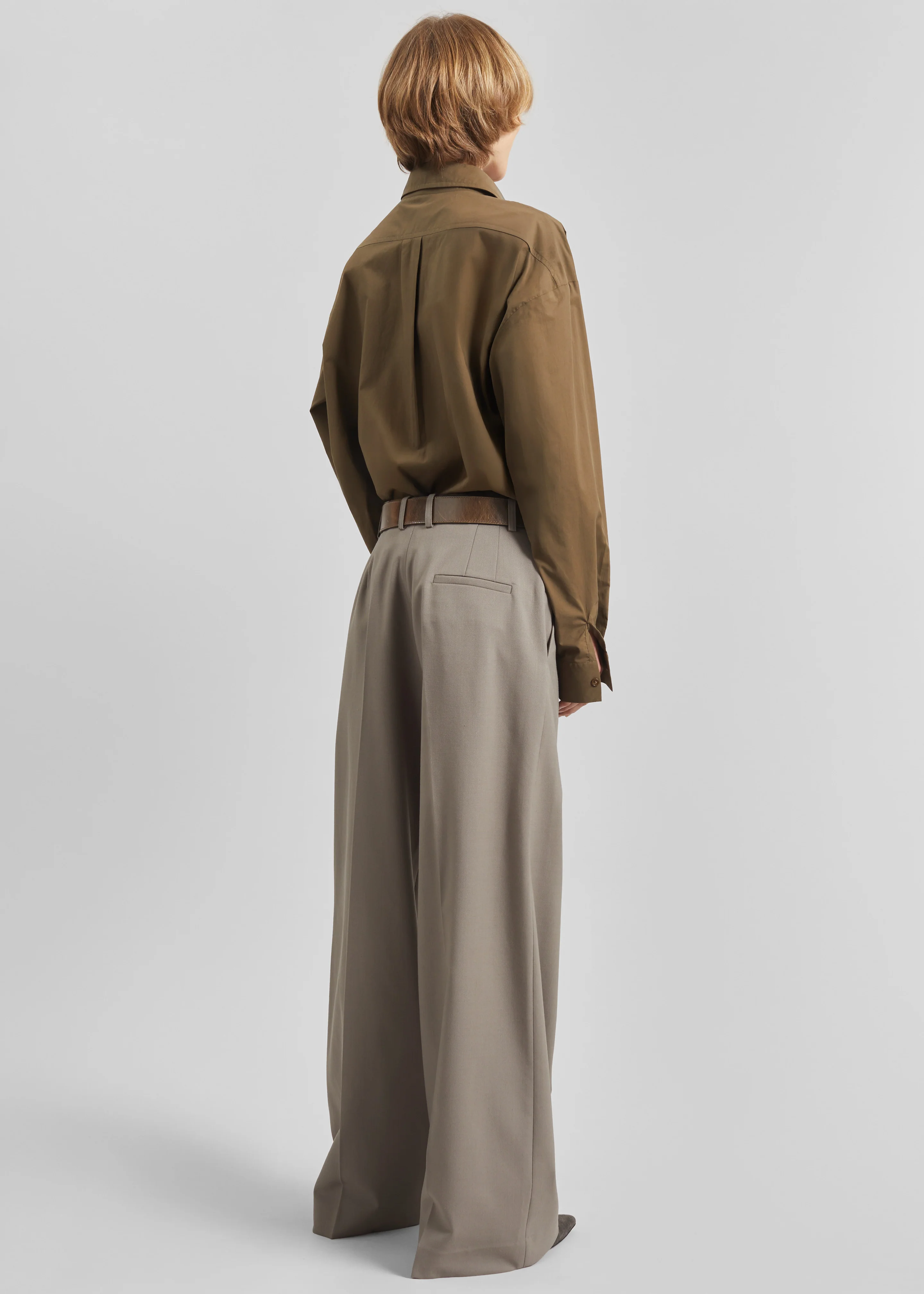 Brickell Trousers - Taupe - Image 9