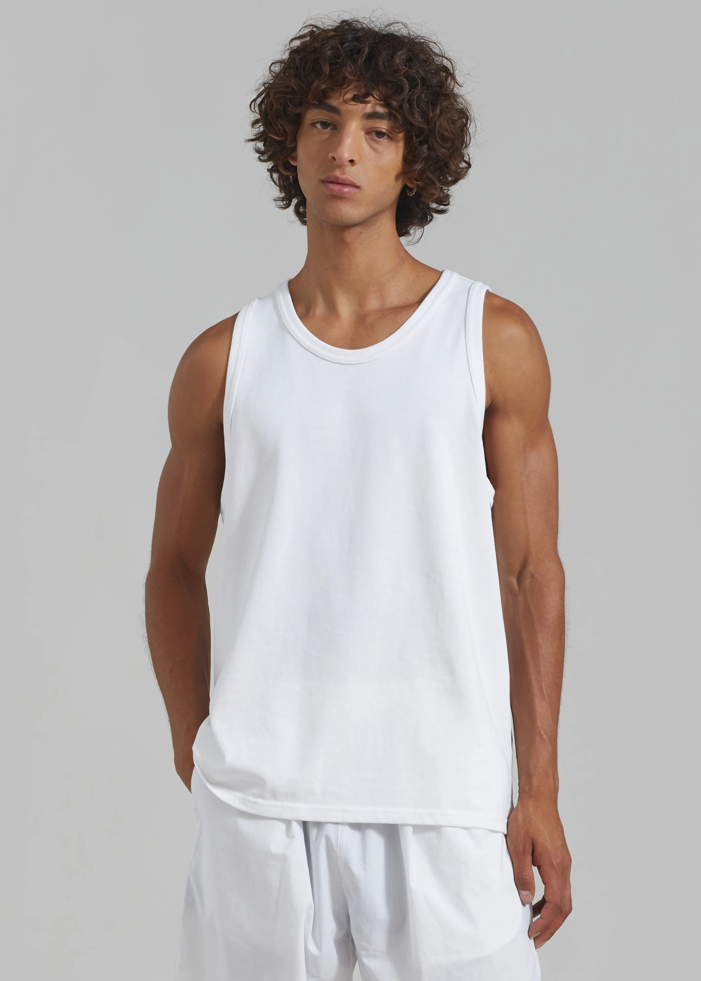 Briston Boxy Tank - White - Image 12