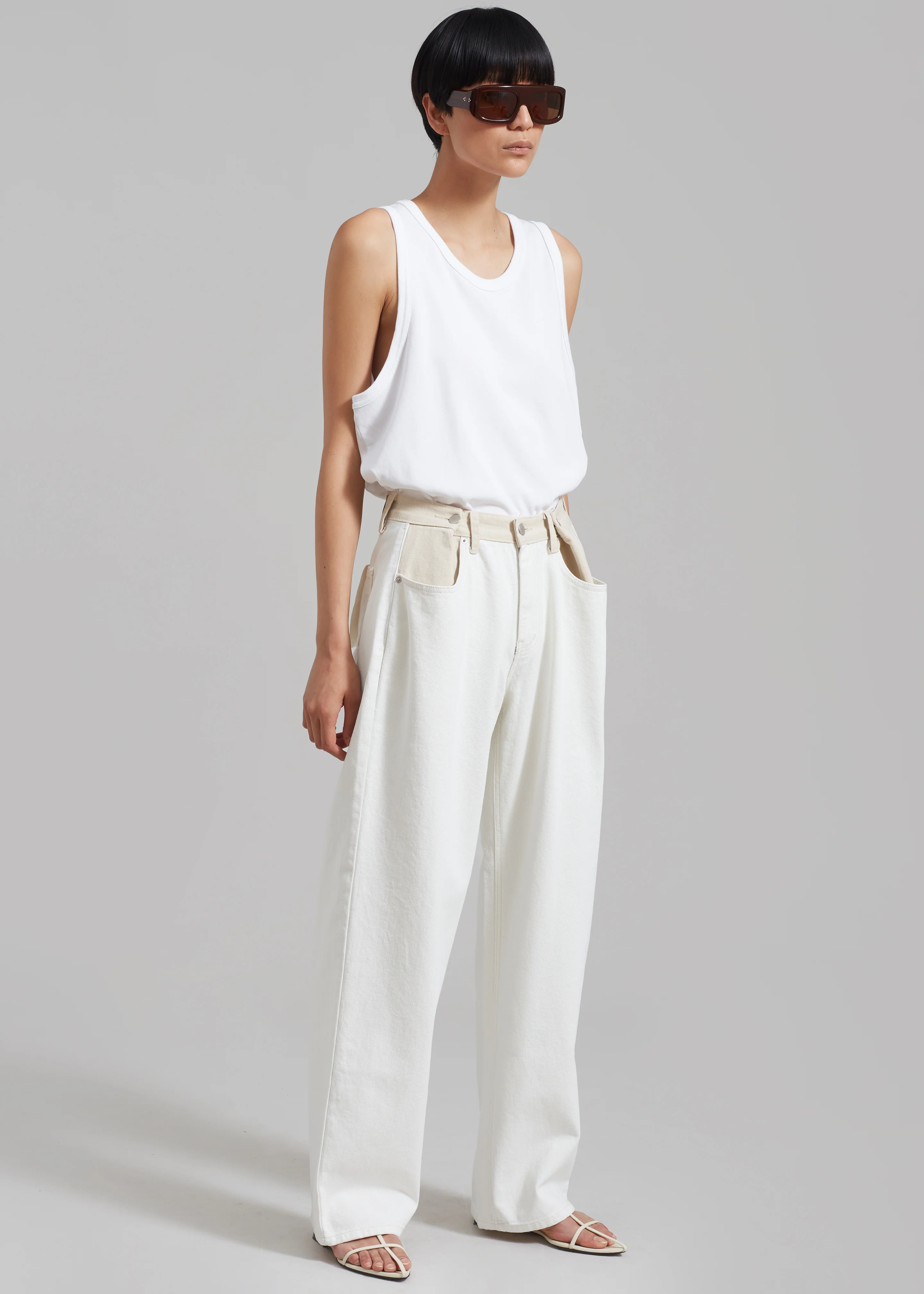 Briston Boxy Tank - White - Image 8