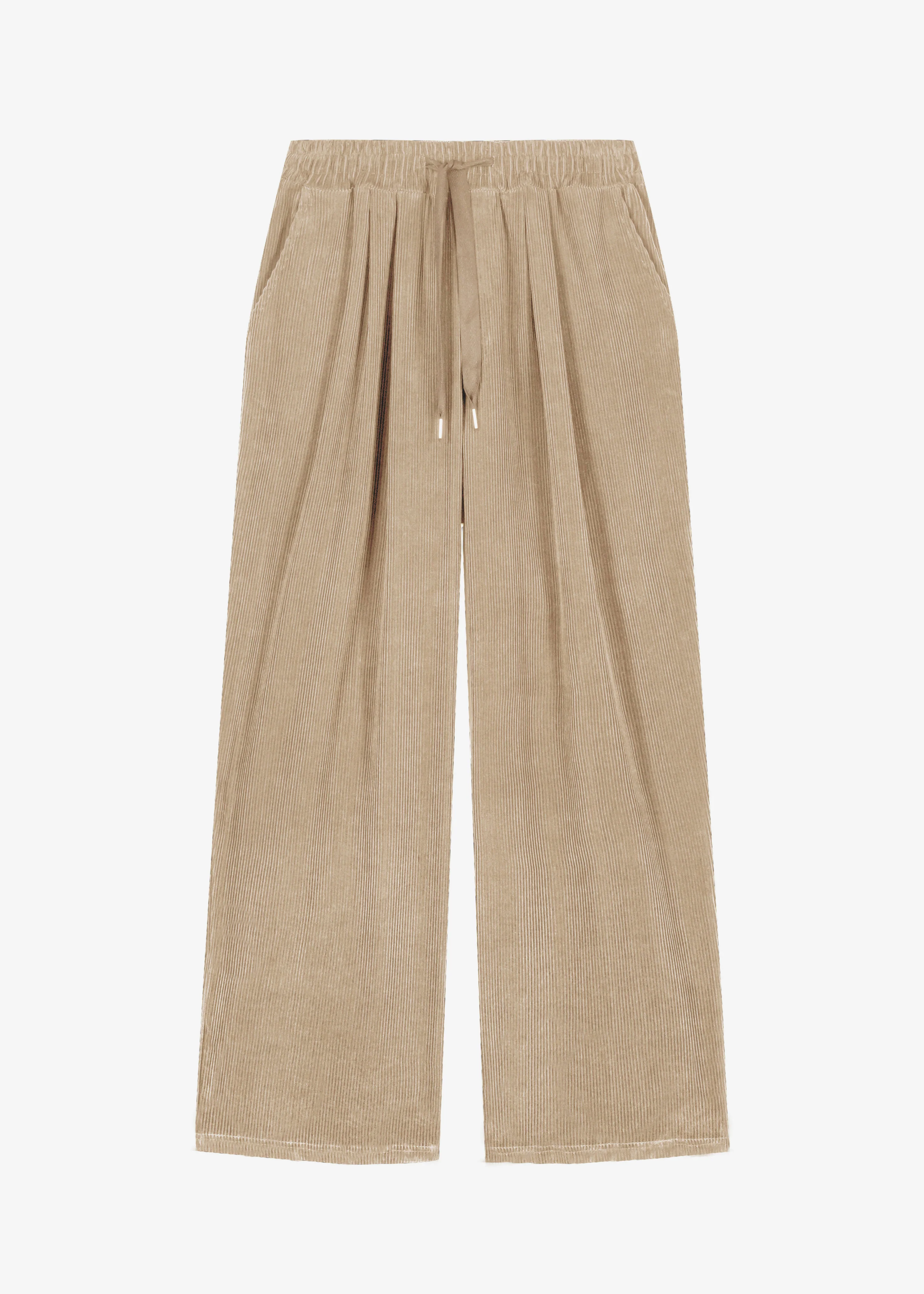Brixton Corduroy Joggers - Beige - Image 7