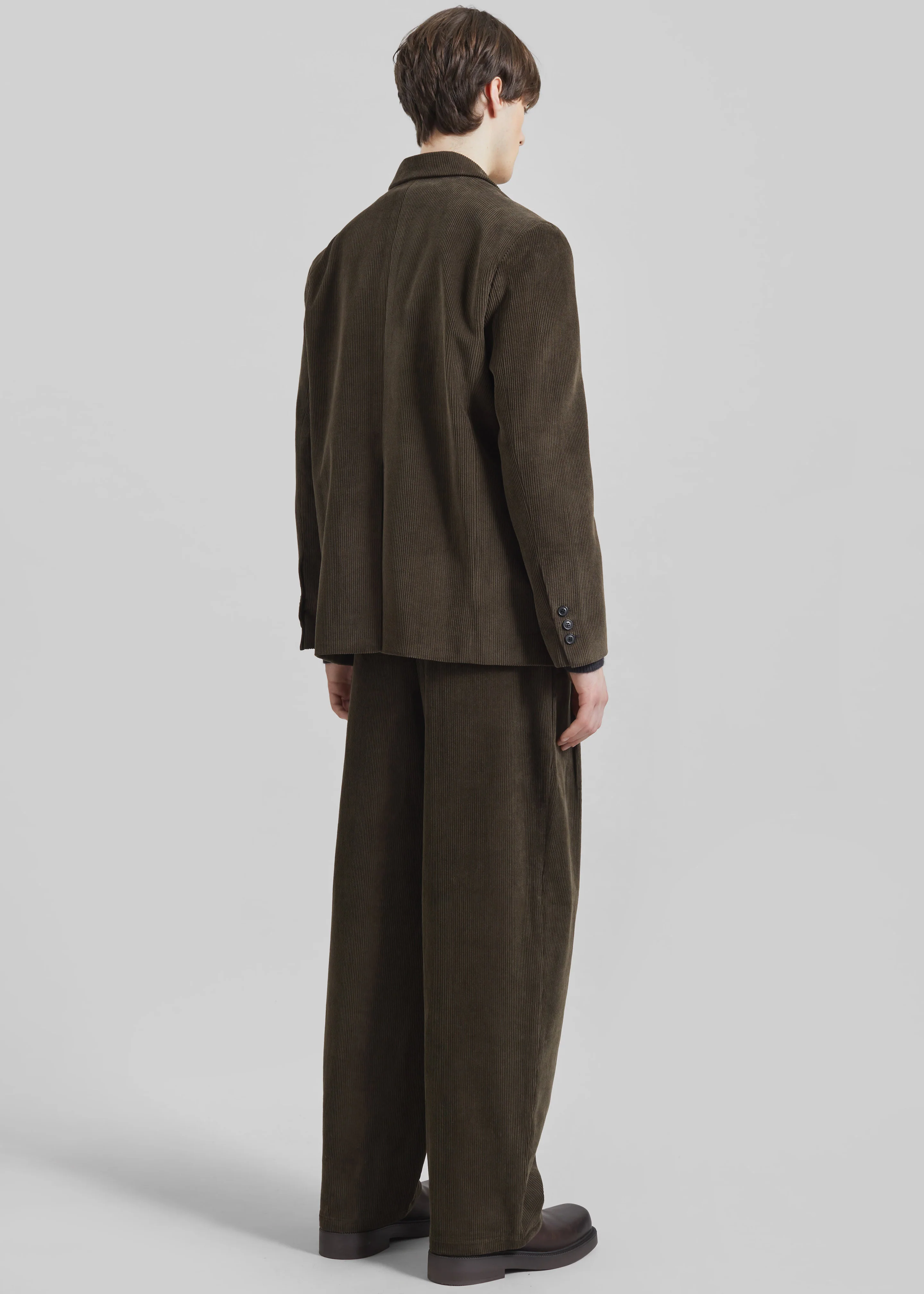 Bryant Corduroy Blazer - Brown - Image 9