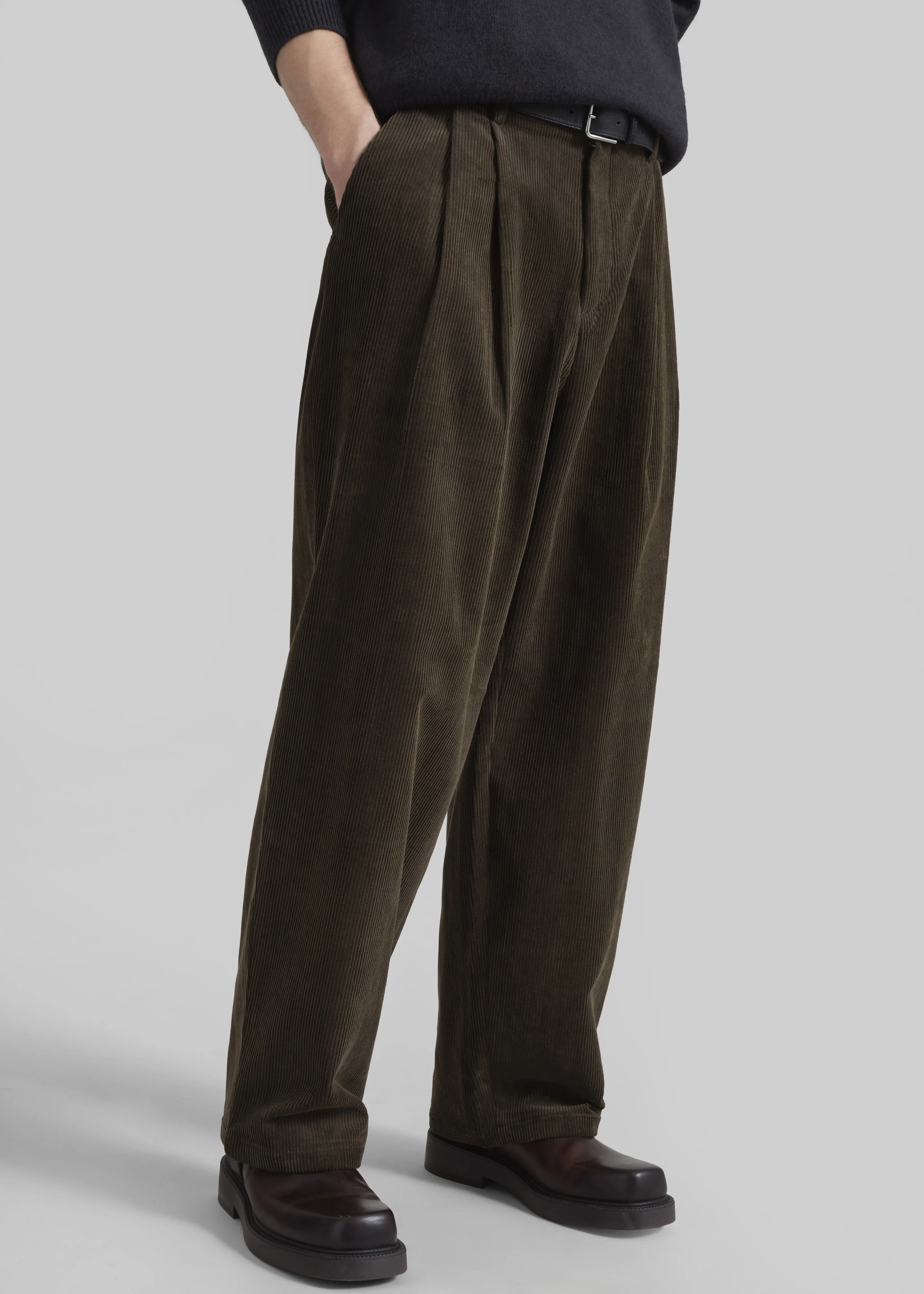 Bryant Corduroy Pants - Brown - Image 6