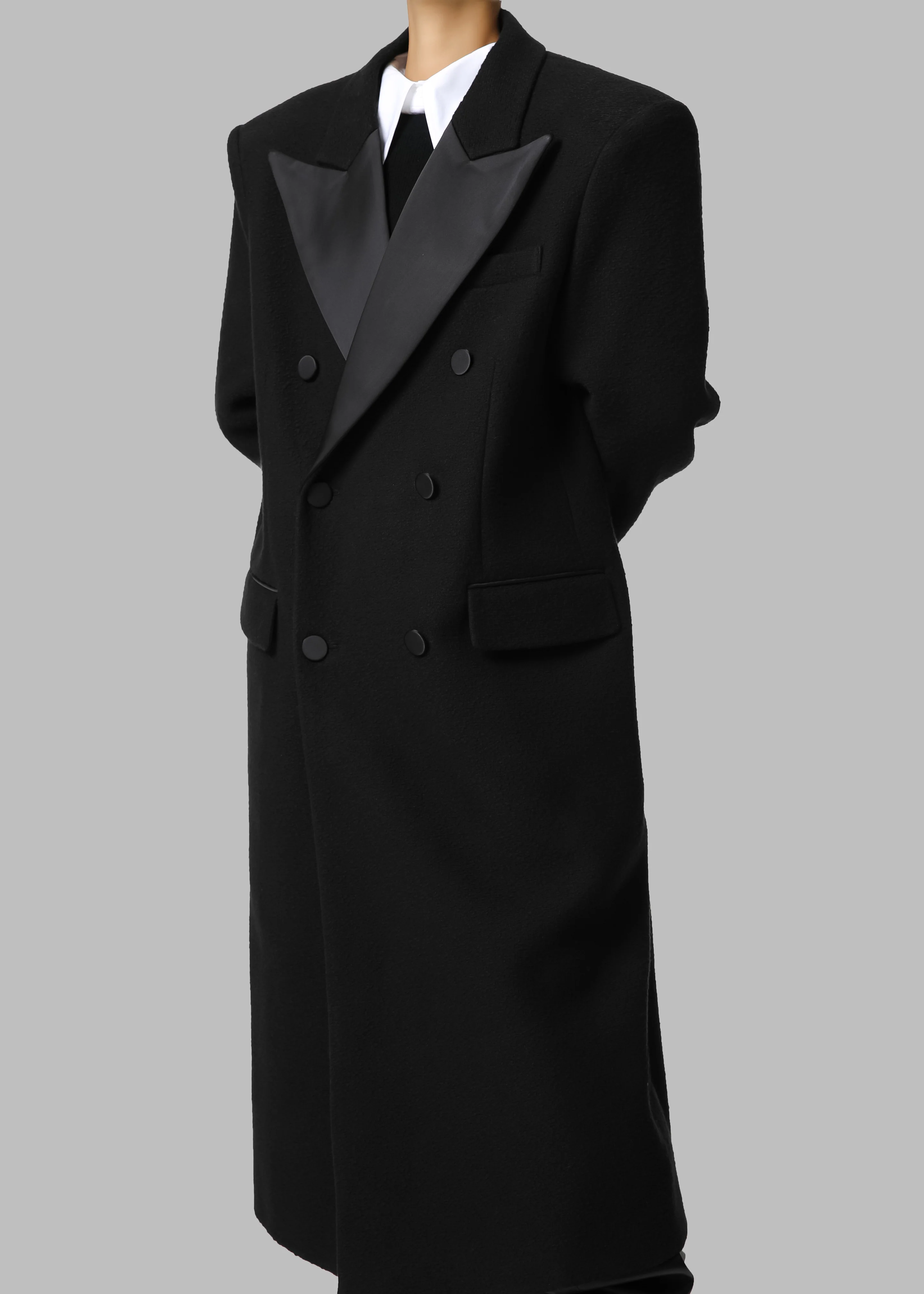 Bryce Oversized Coat - Black - Image 16