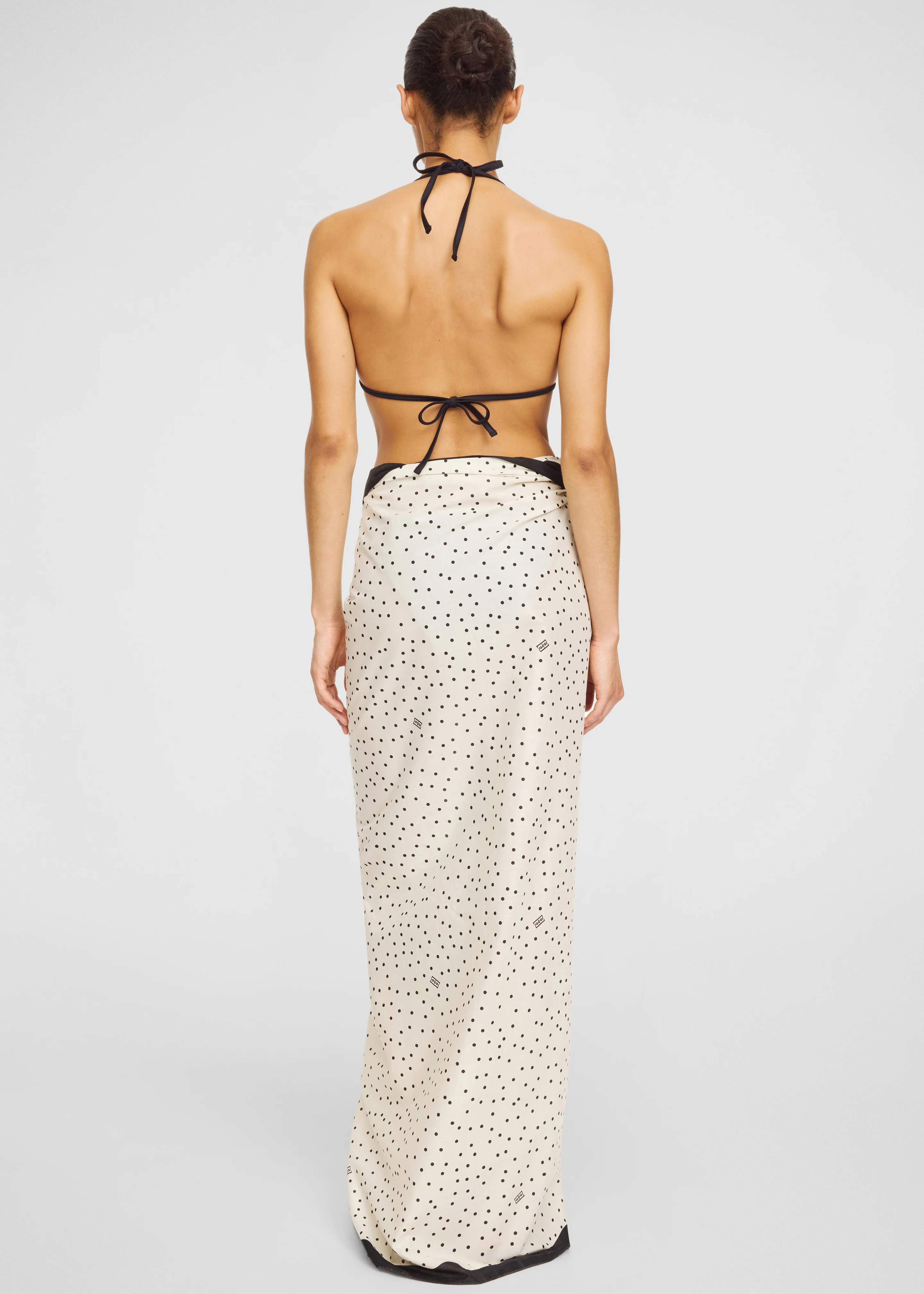 By Malene Birger Astrida Triangle Top - Black - Image 7