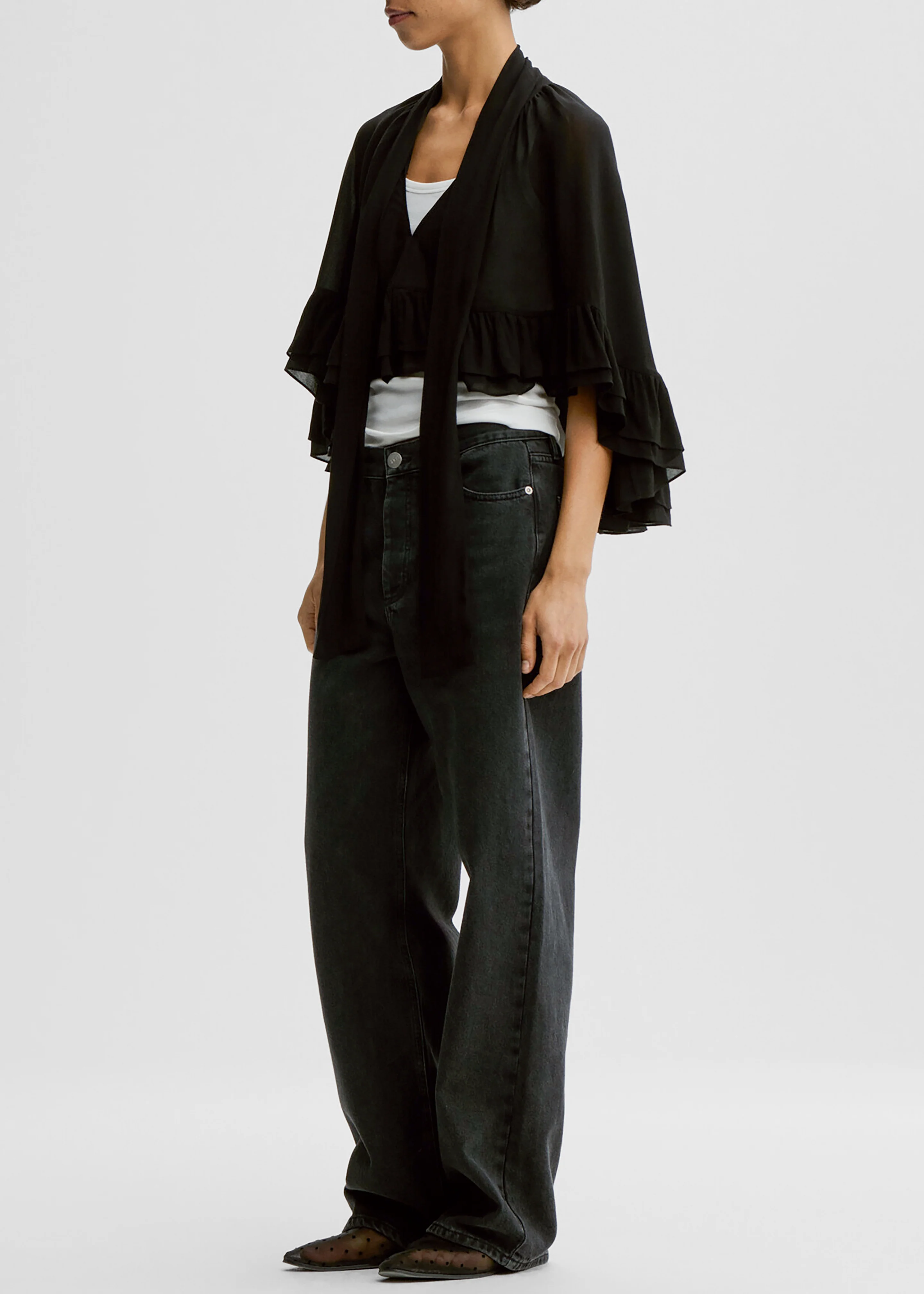 By Malene Birger Cedi Cape - Black