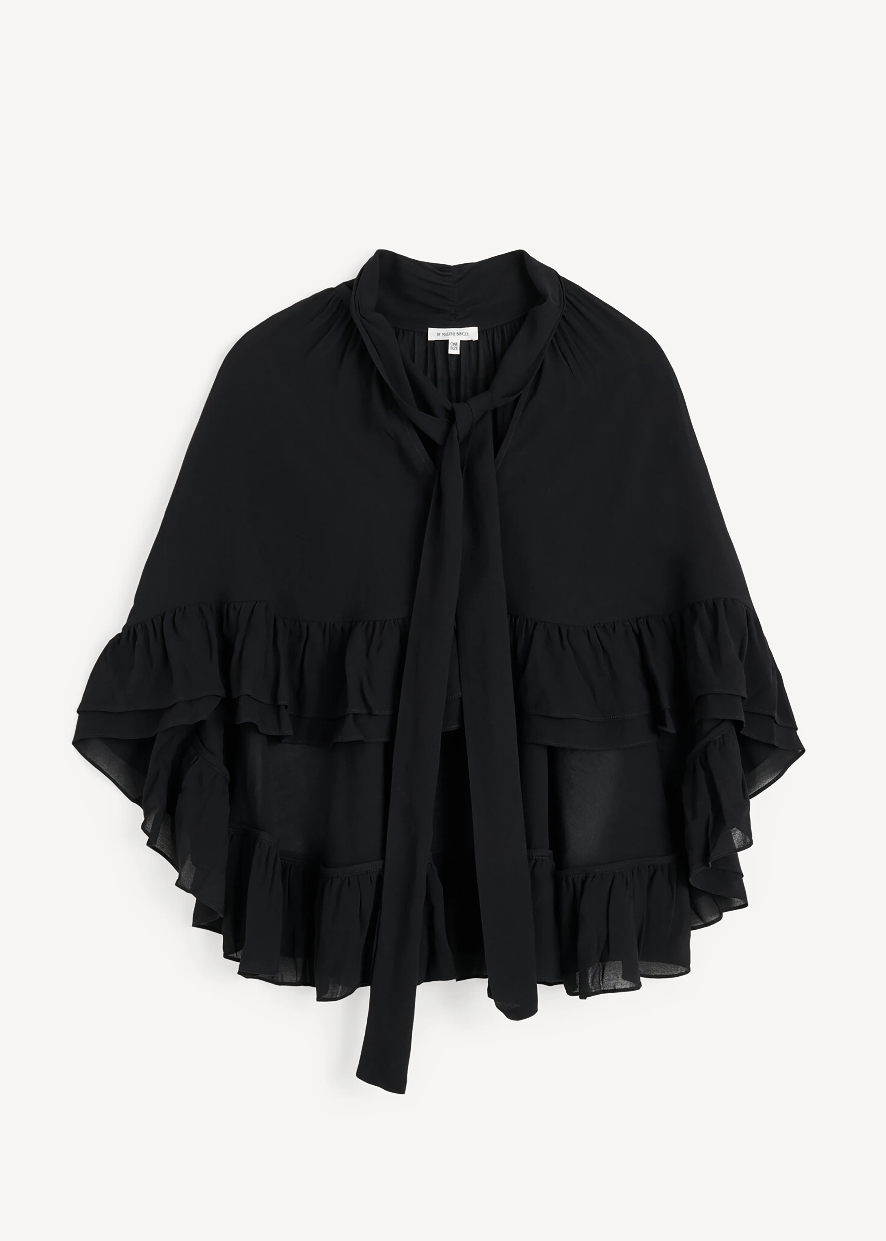 By Malene Birger Cedi Cape - Black - Image 10