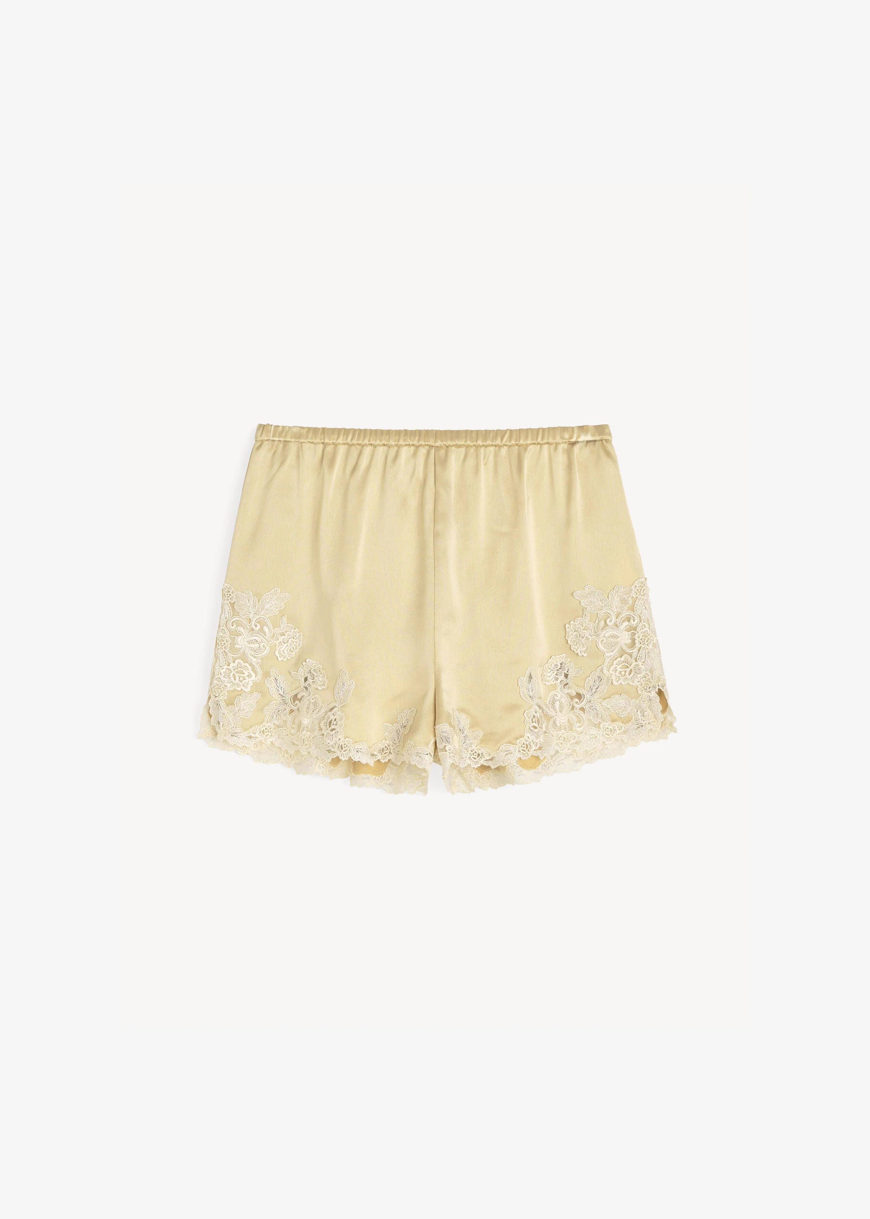 By Malene Birger Eri Satin Shorts - Vanilla Cream - Image 7