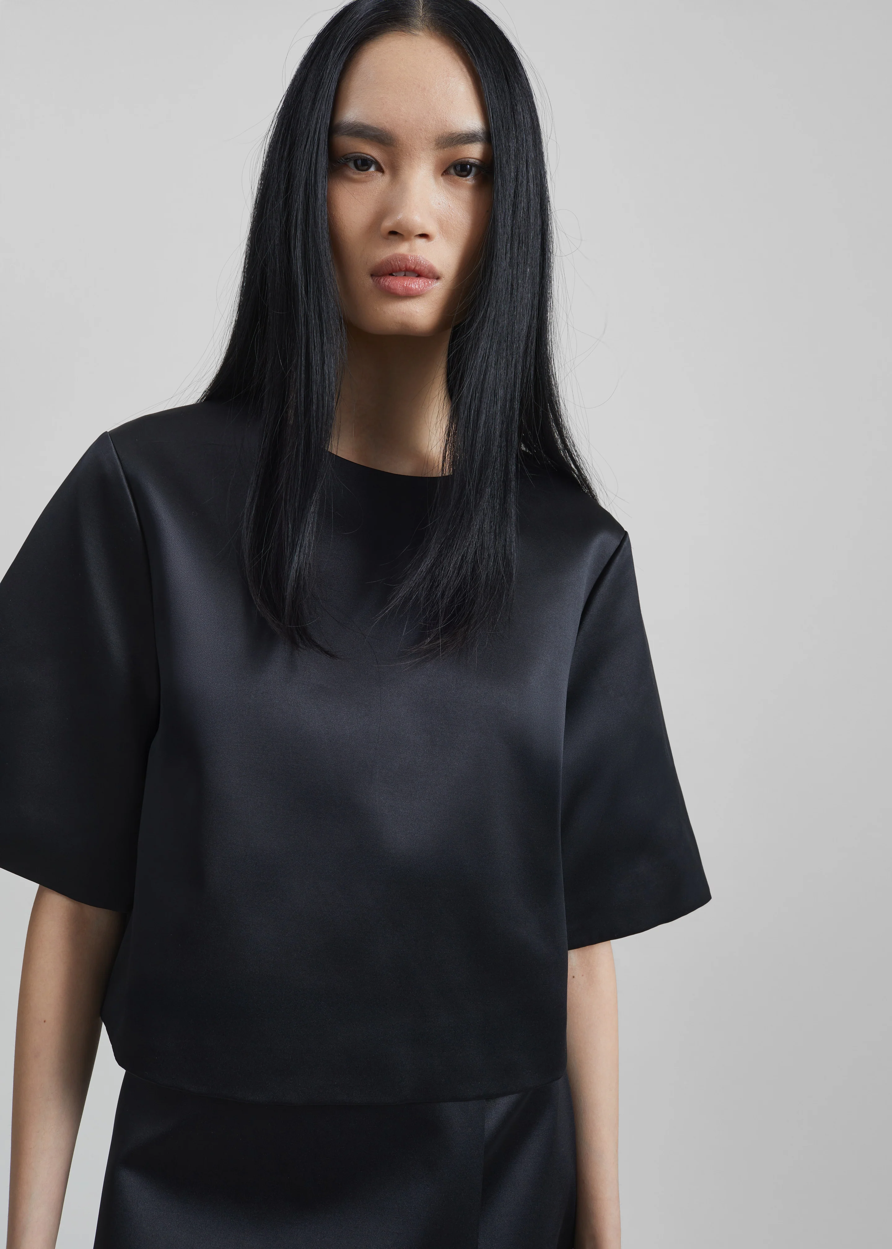 By Malene Birger Hania Top - Black - Image 2