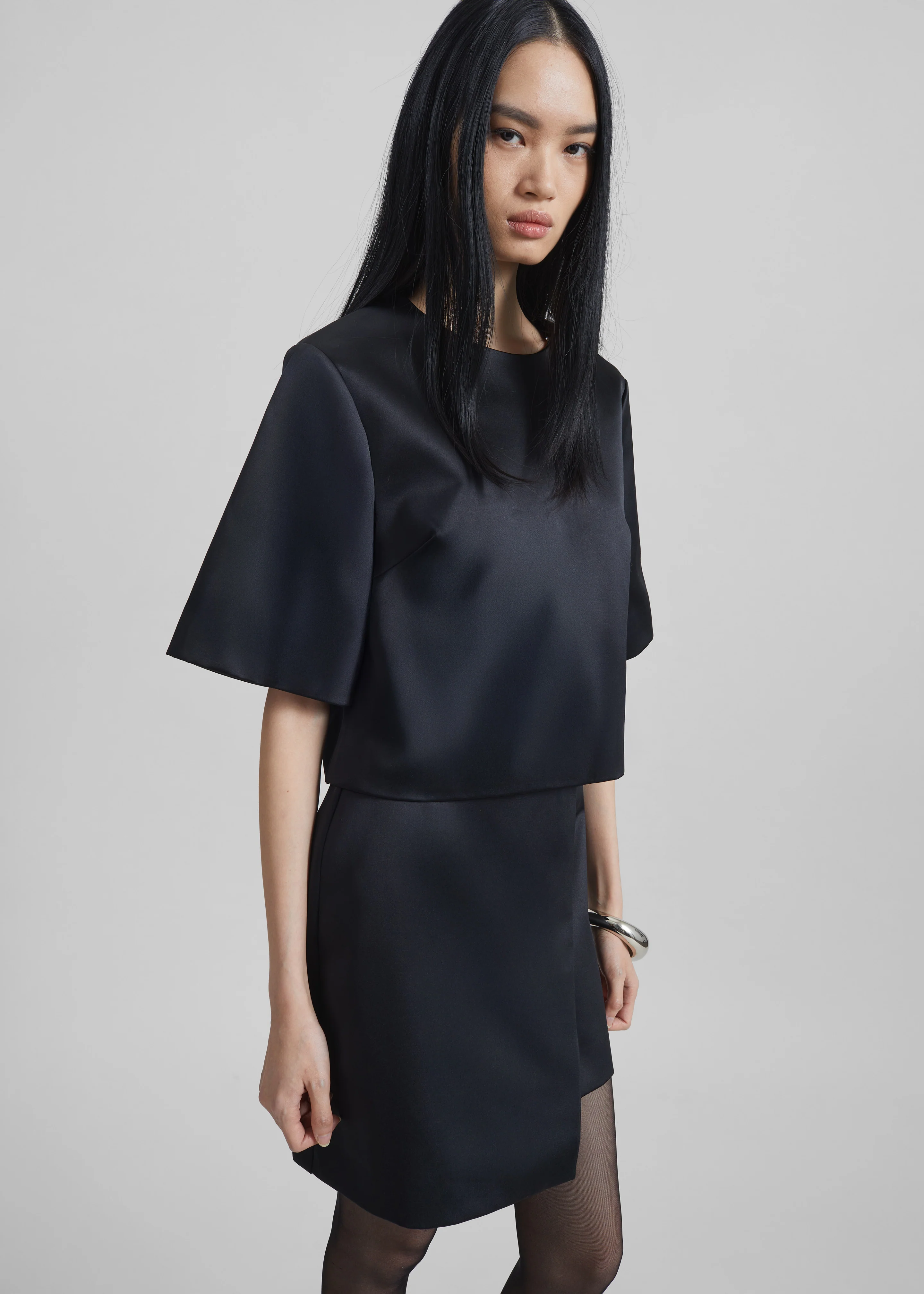 By Malene Birger Hania Top - Black - Image 4