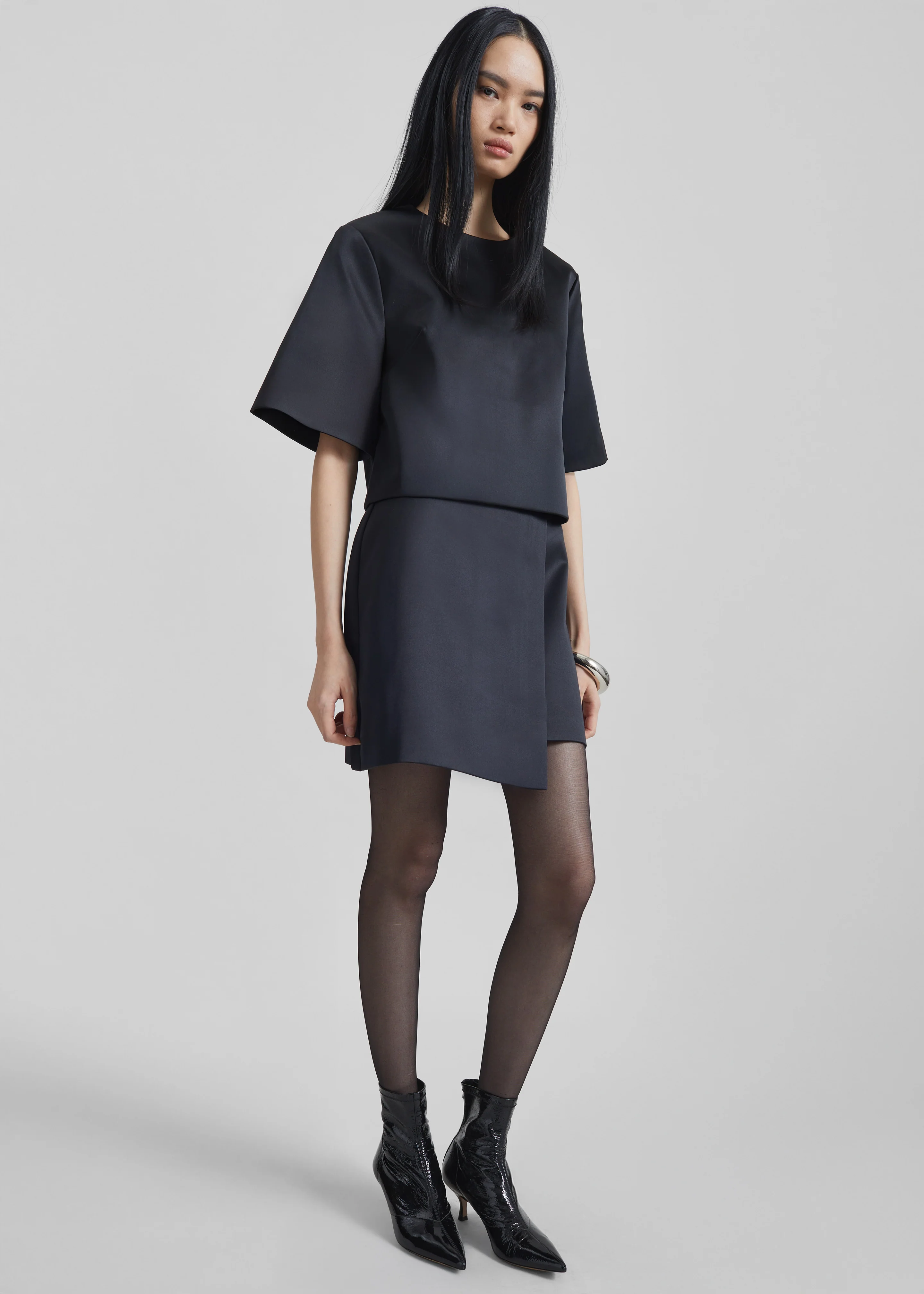 By Malene Birger Hania Top - Black - Image 5