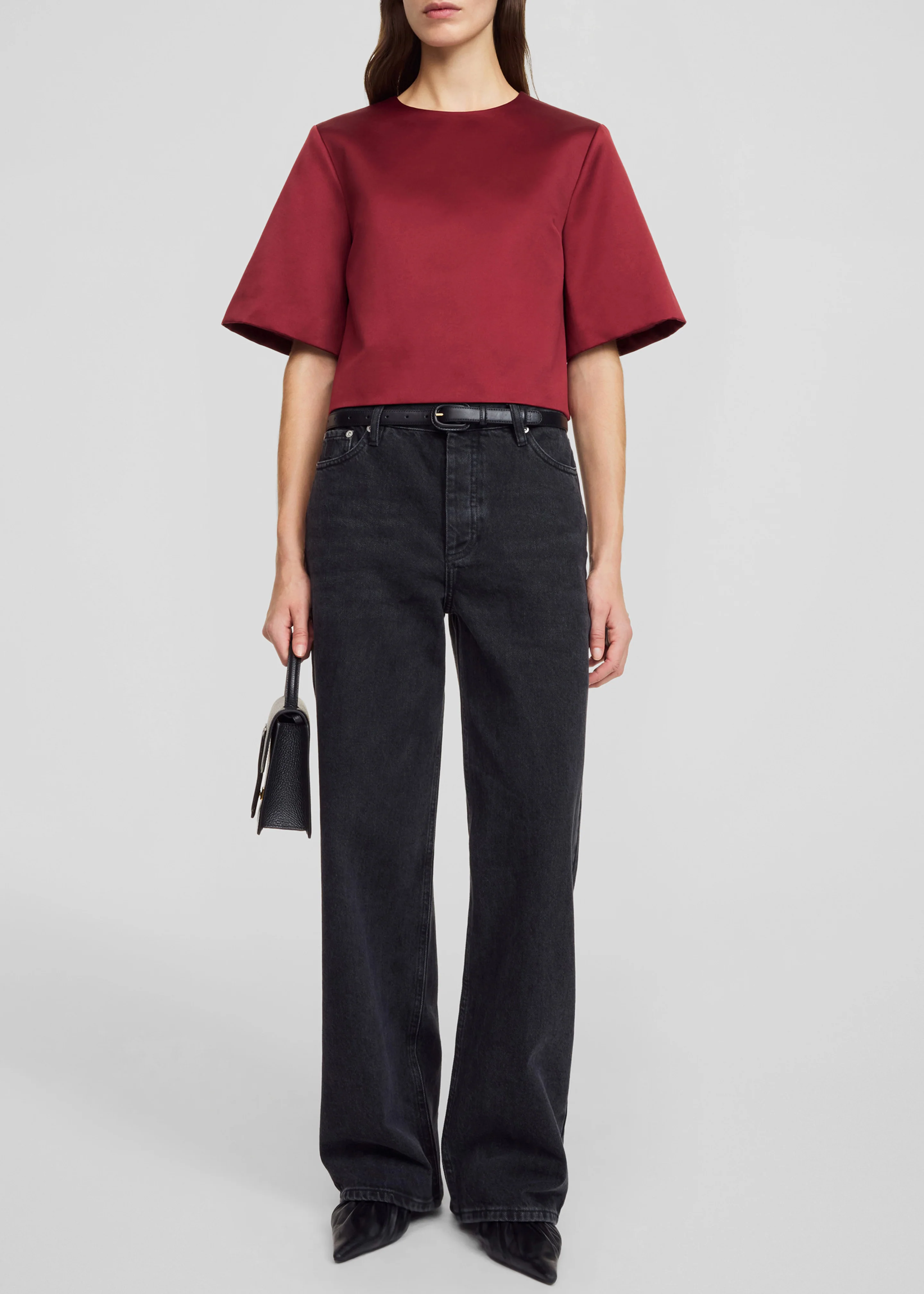 By Malene Birger Hania Top - Cabernet - Image 4