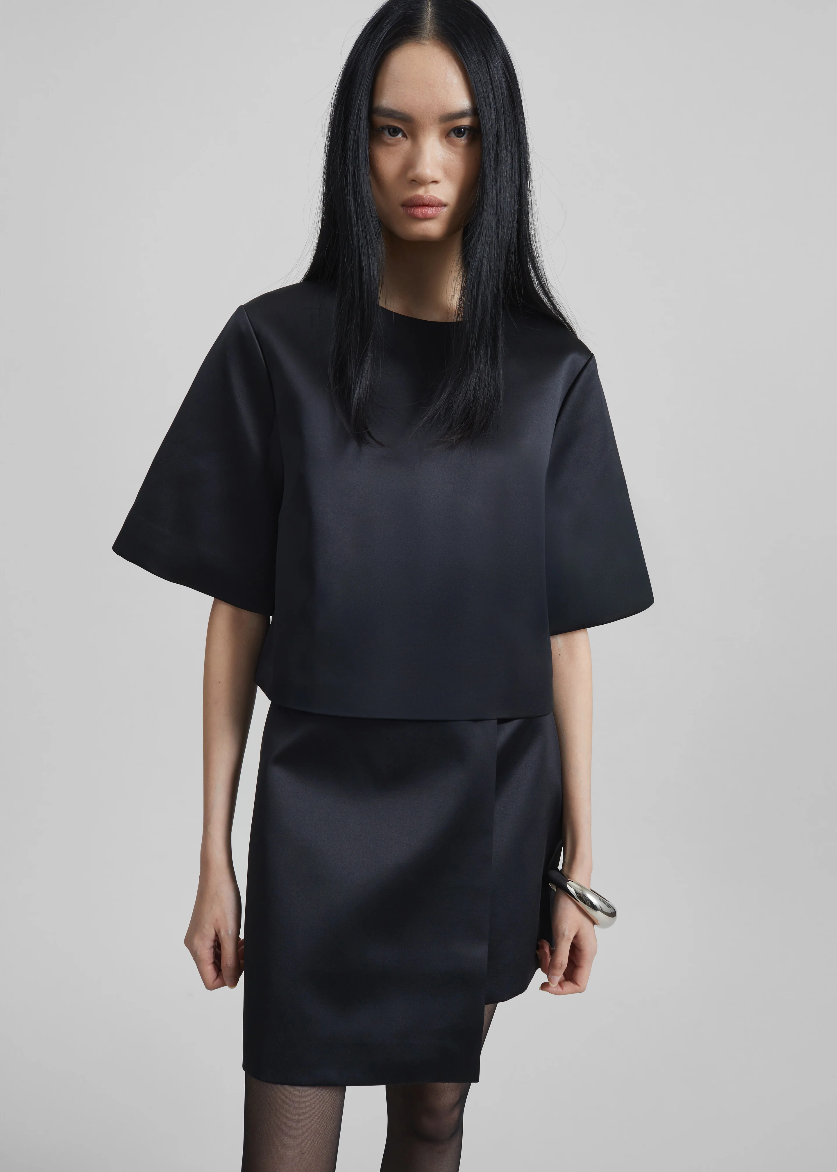 By Malene Birger Raye Mini Skirt - Black - Image 3