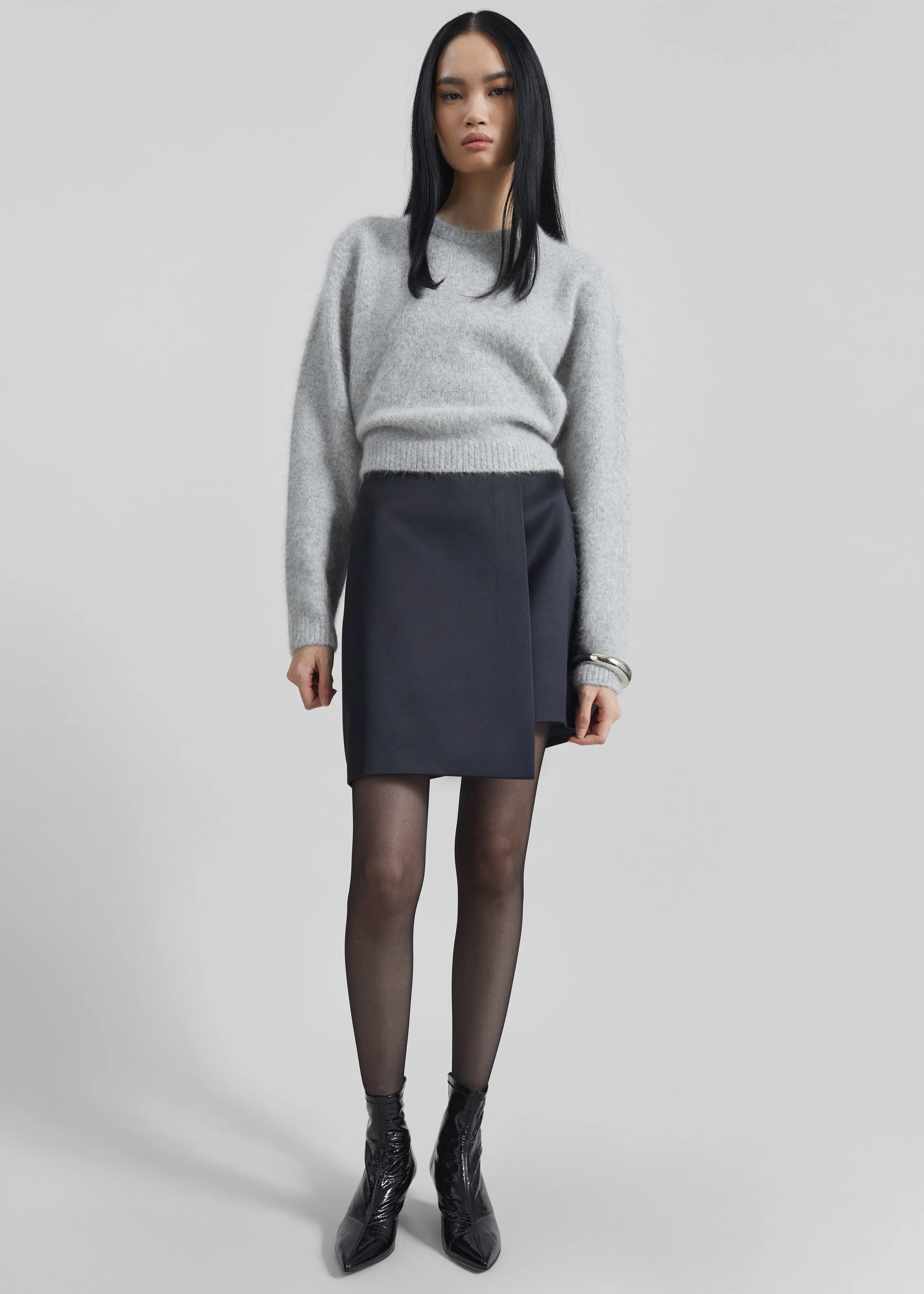 By Malene Birger Raye Mini Skirt - Black - Image 6